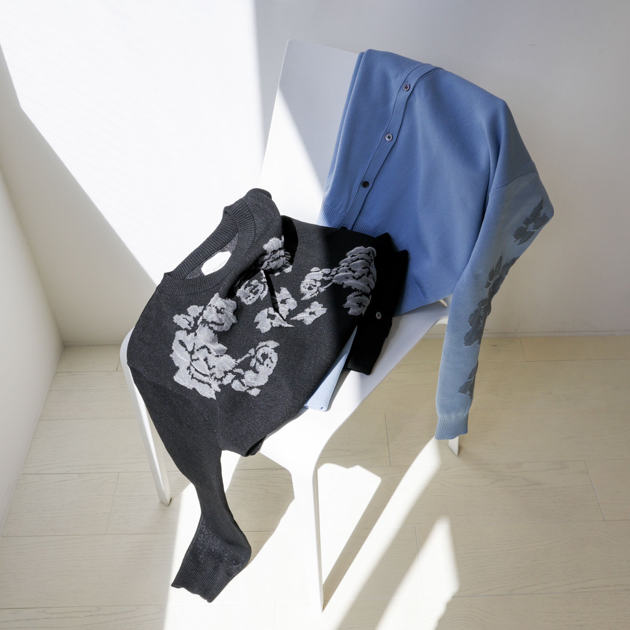 NEW ITEMS : flower jacquard series