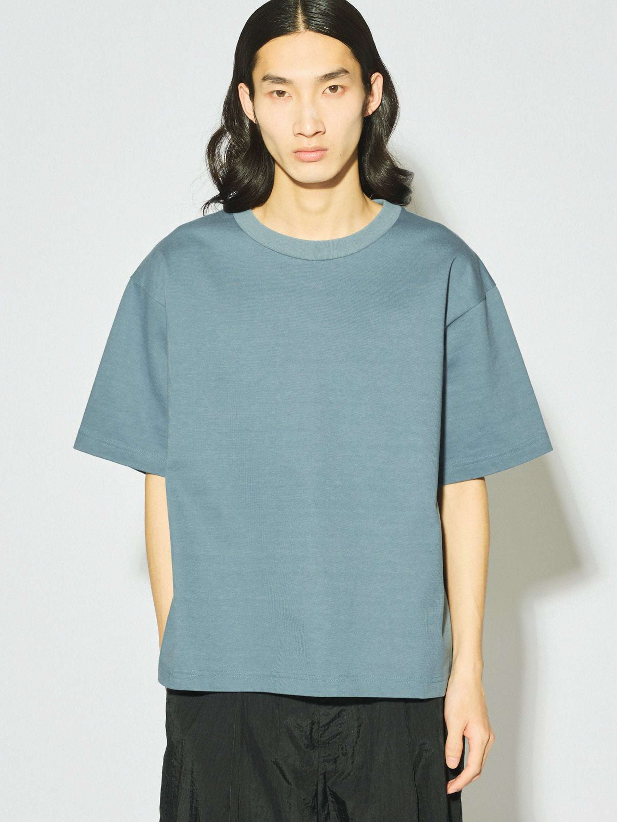 Men’s ハーフスリーブベーシックプルオーバー