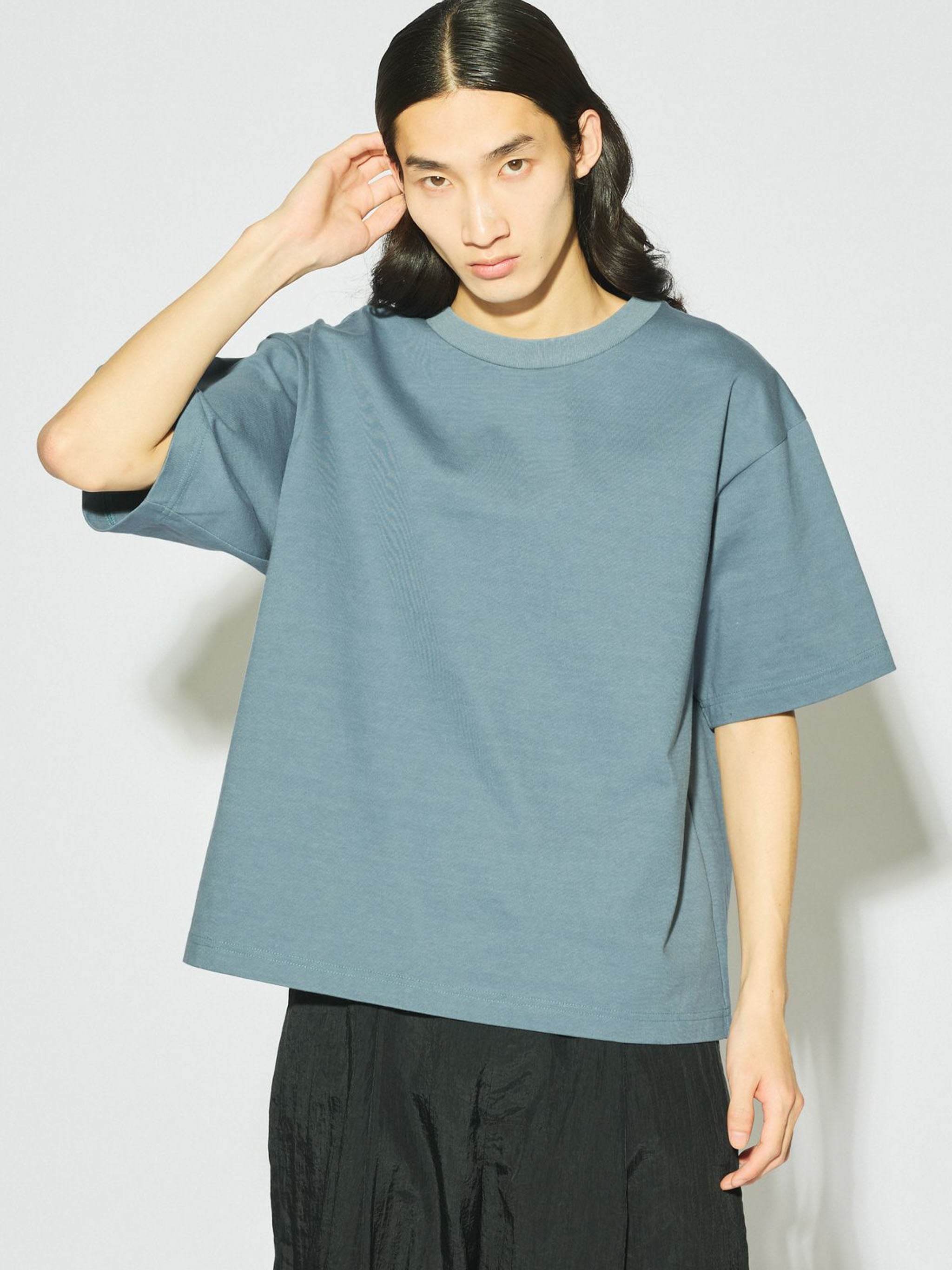 Men’s ハーフスリーブベーシックプルオーバー