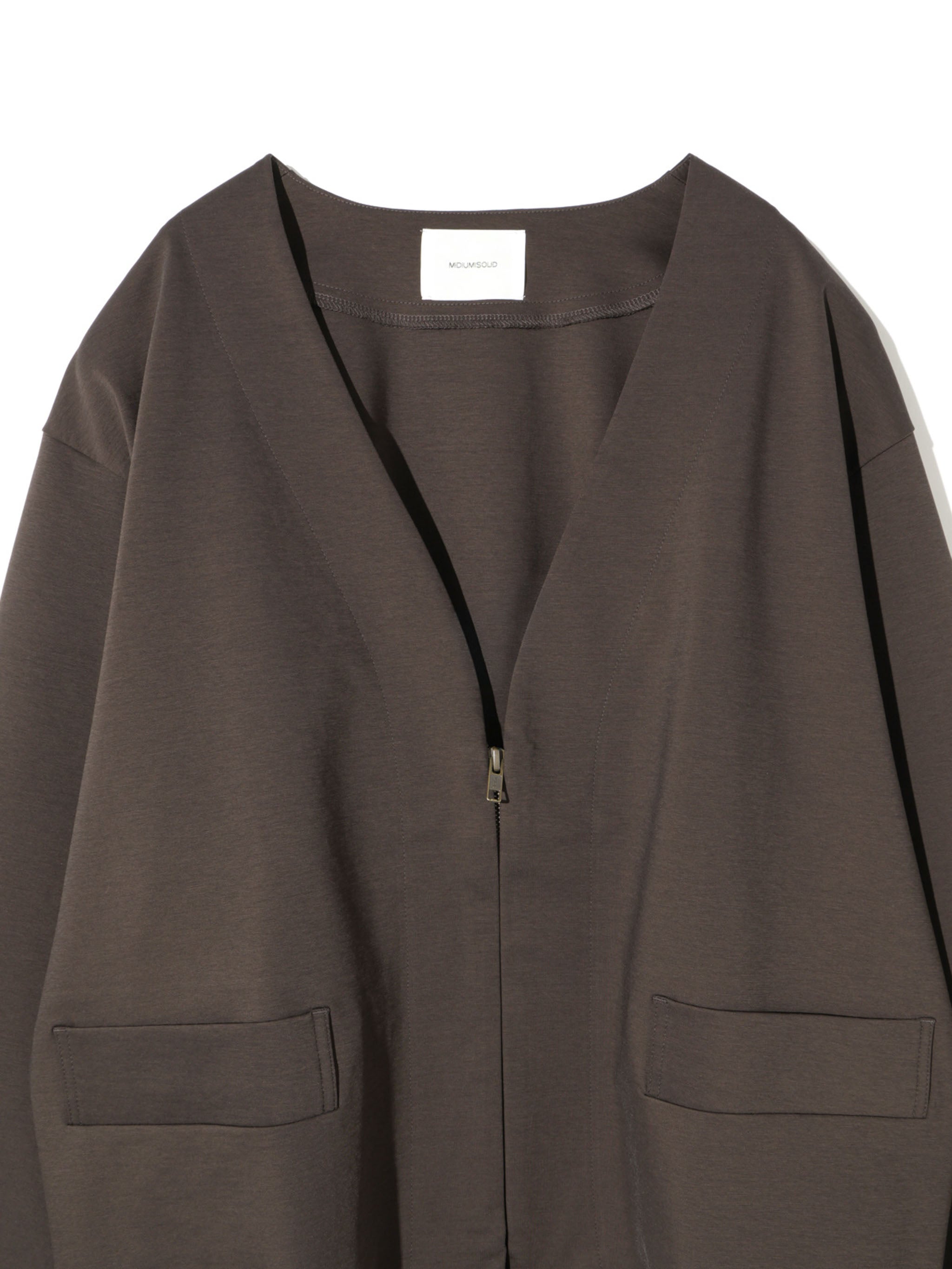 compression zip cardigan