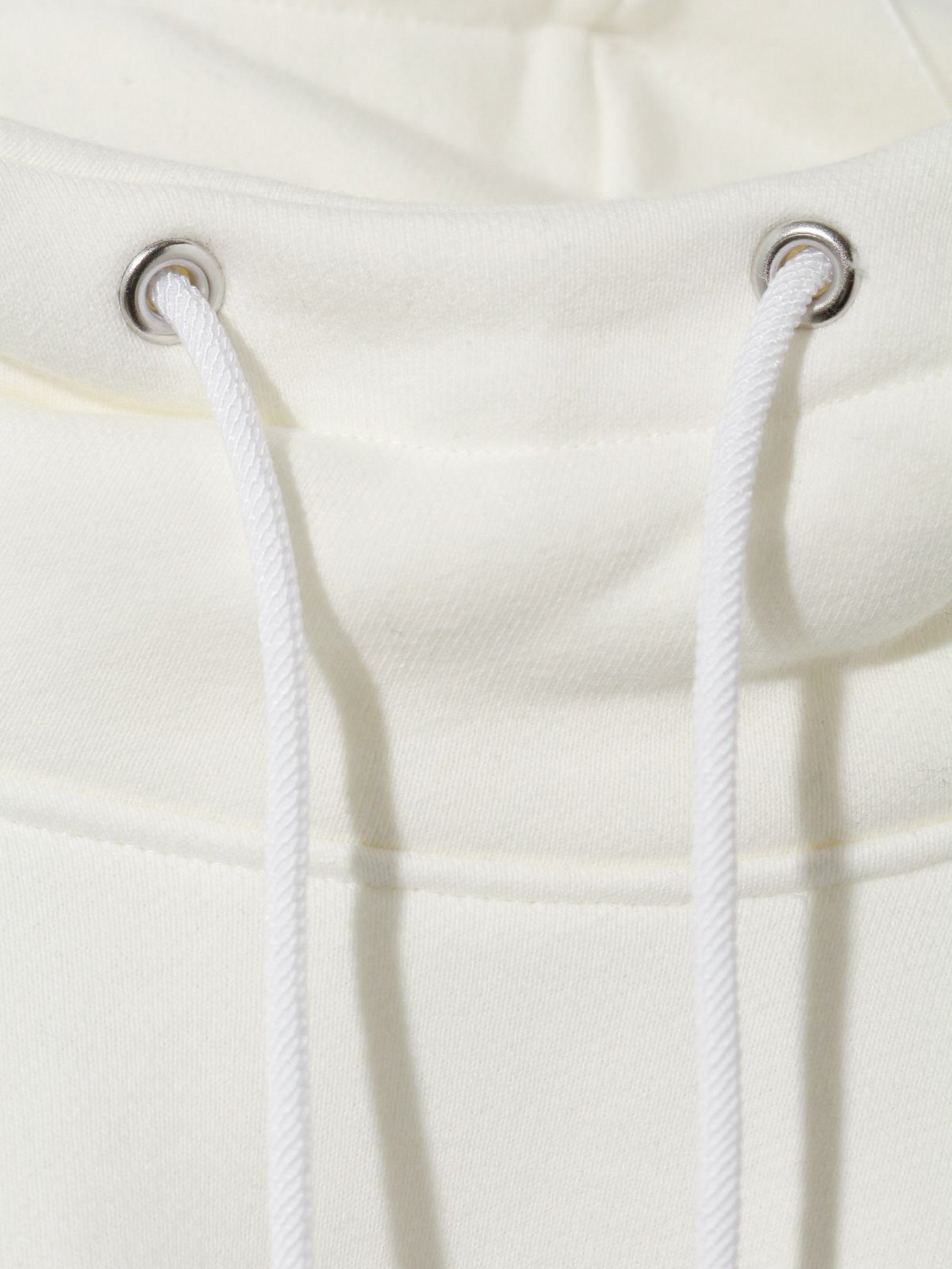 hooded short pullover