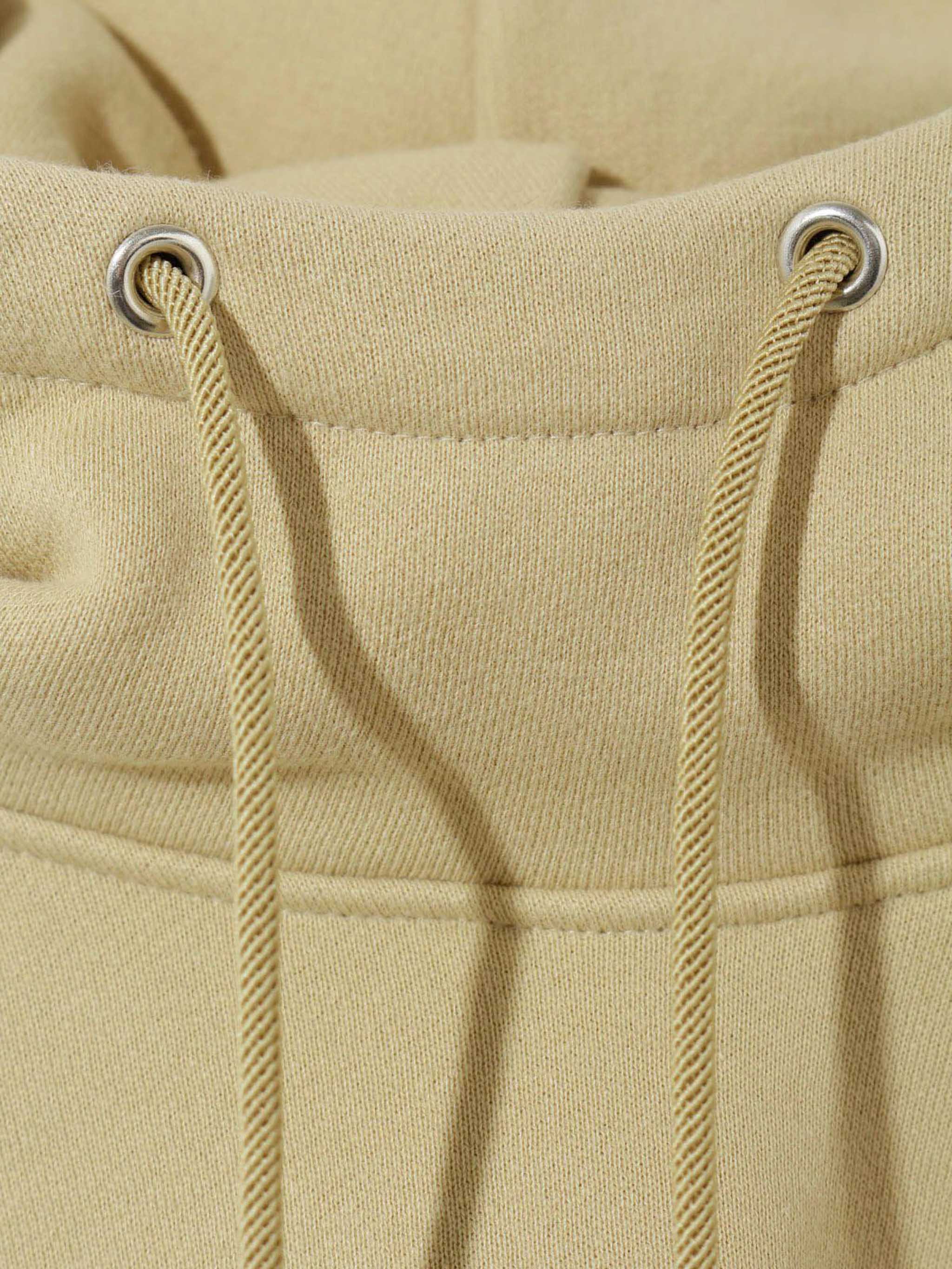 hooded short pullover