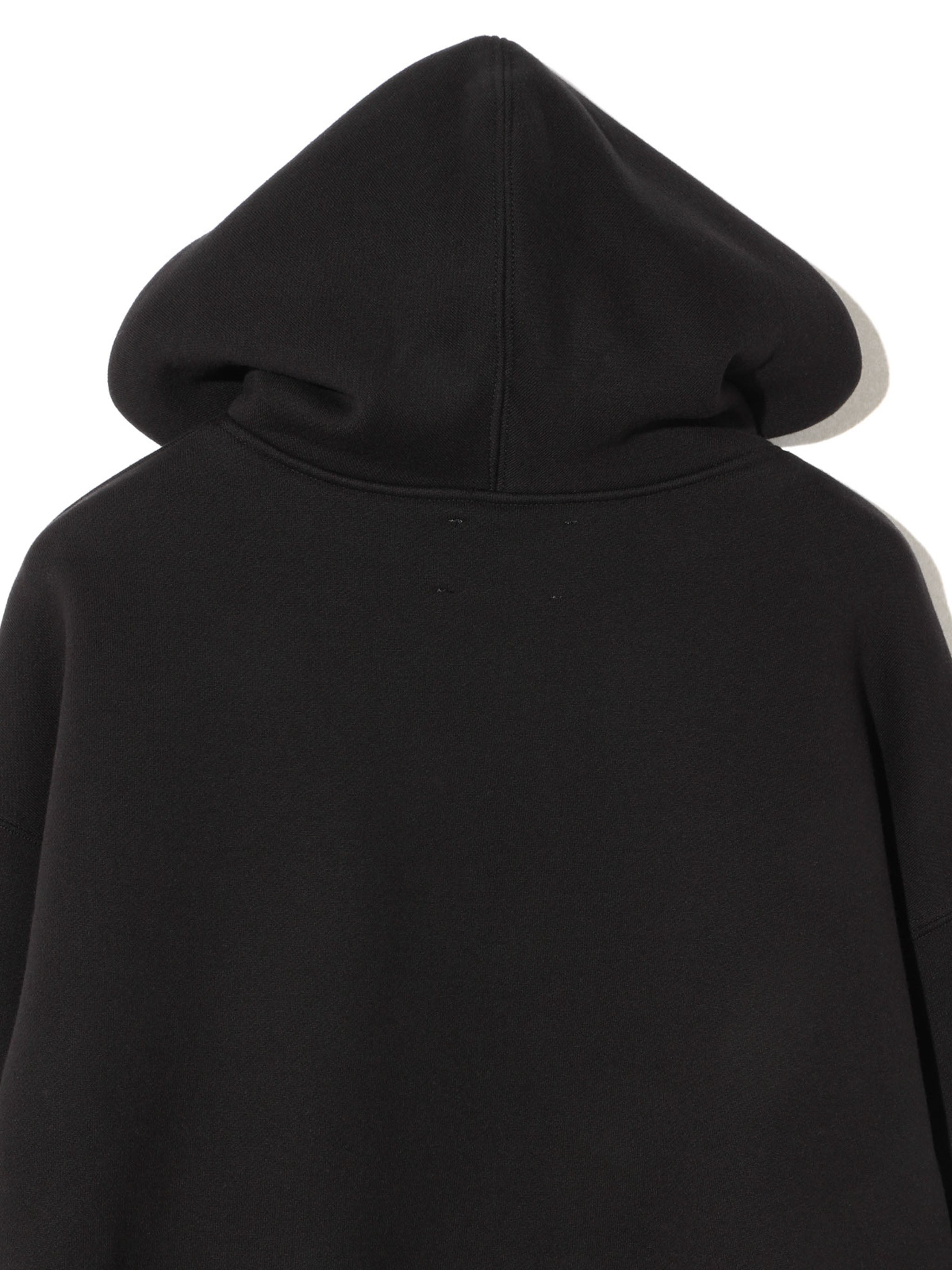 hooded short pullover