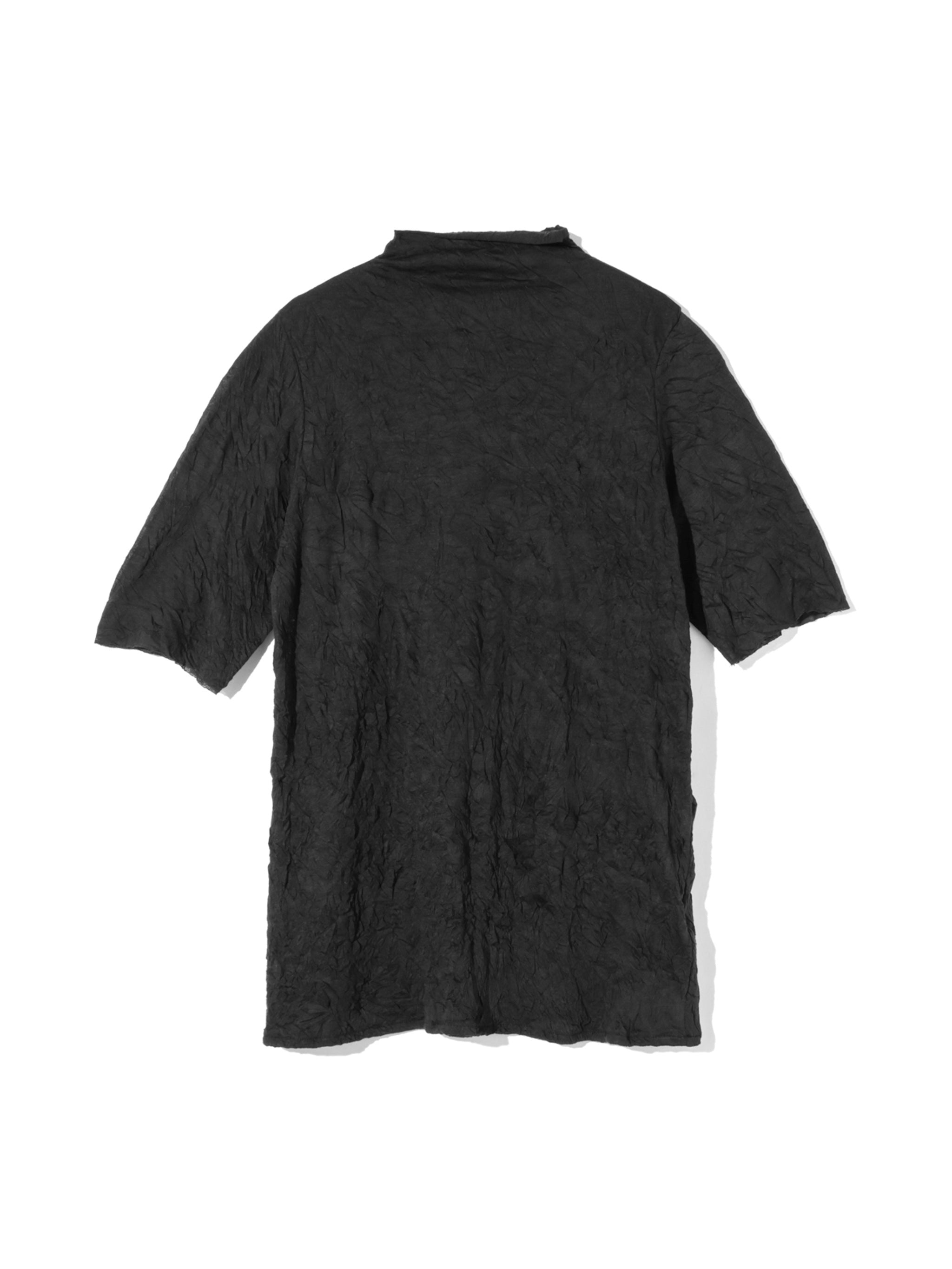 sheer high neck sleeve inner