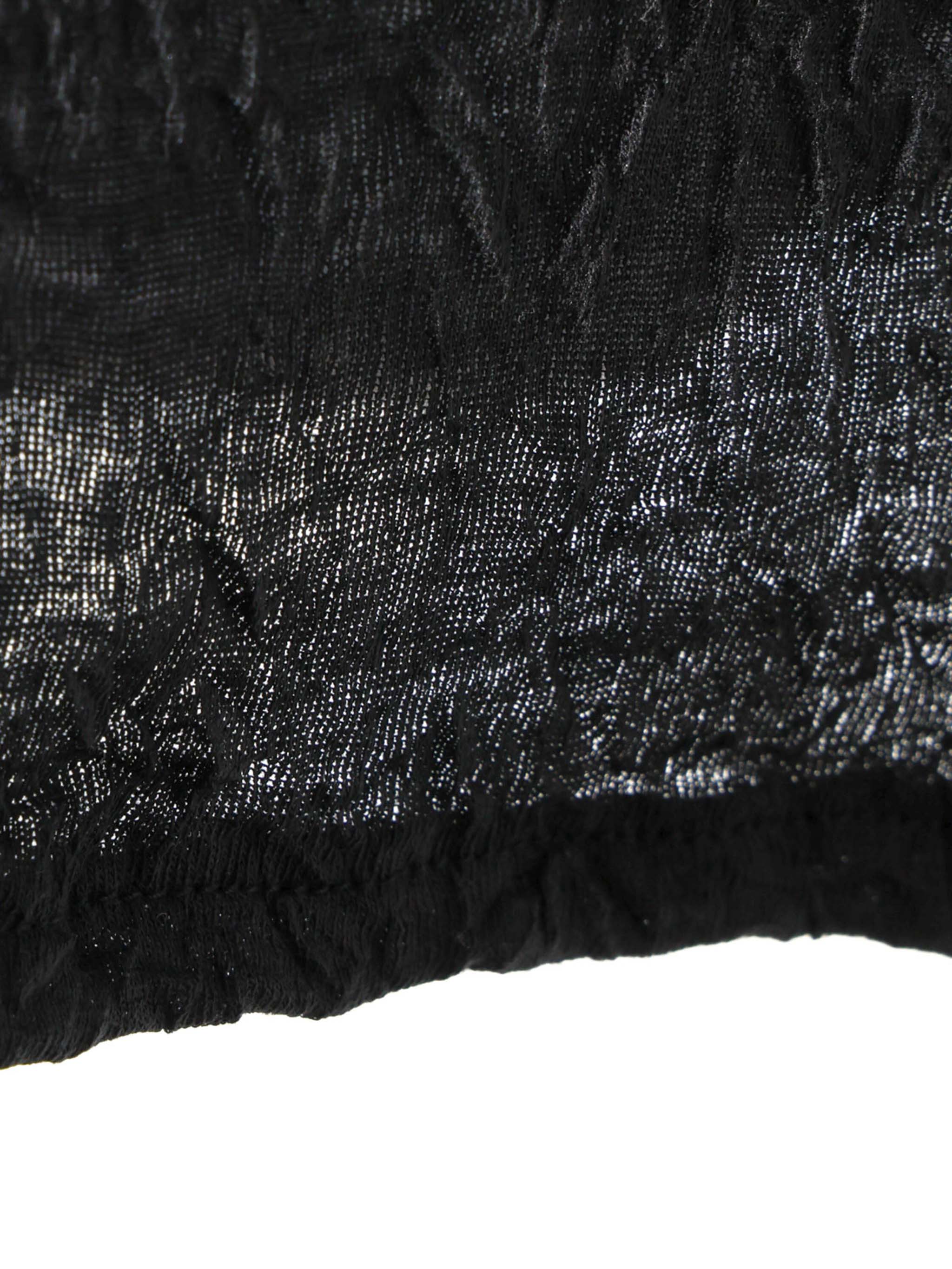 sheer high neck sleeve inner