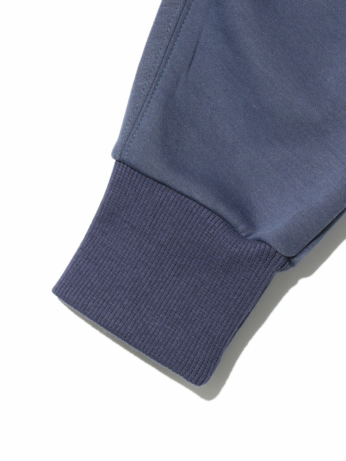 curve sleeve double-knit pullover