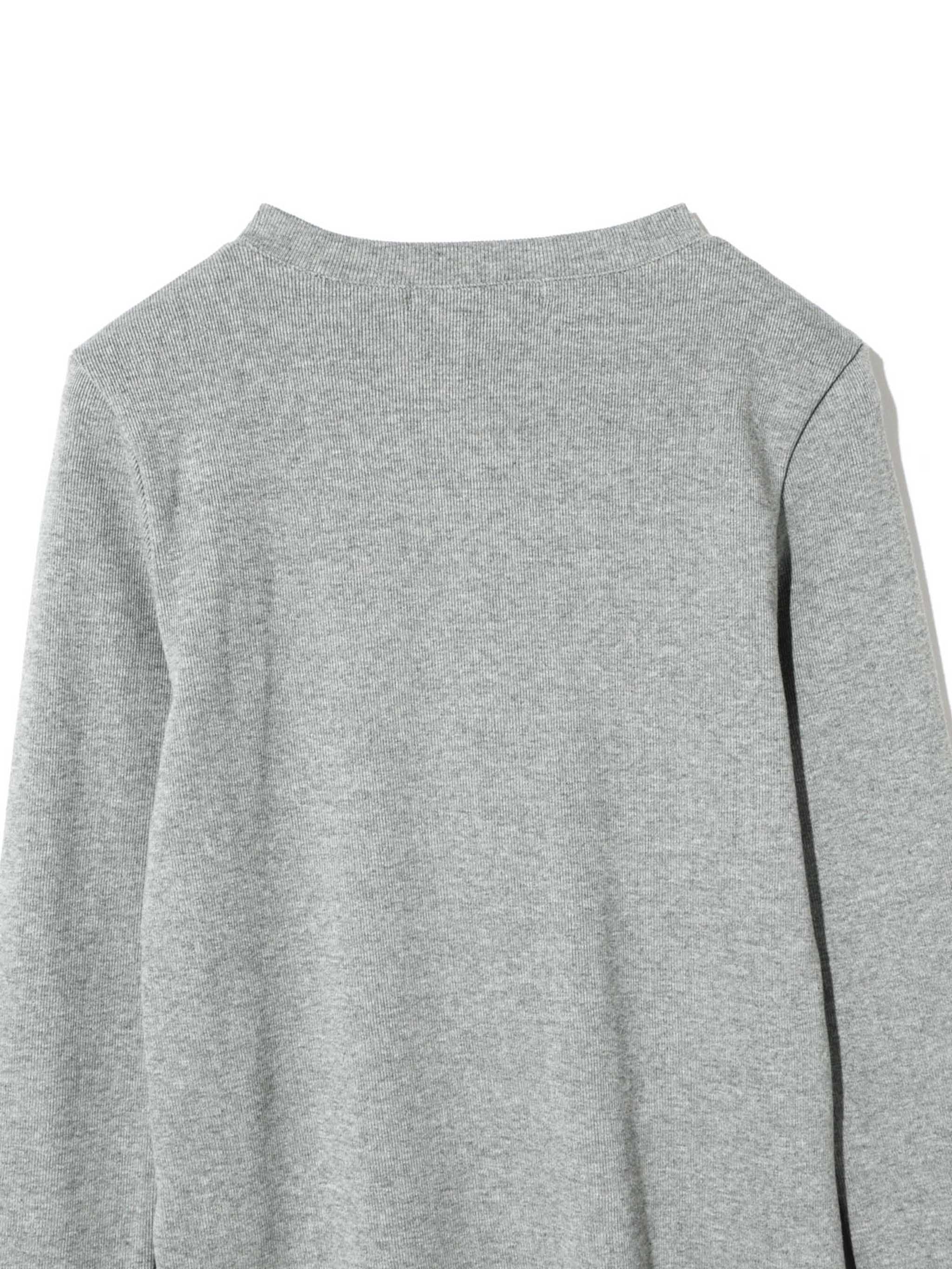 rib henley neck P/O