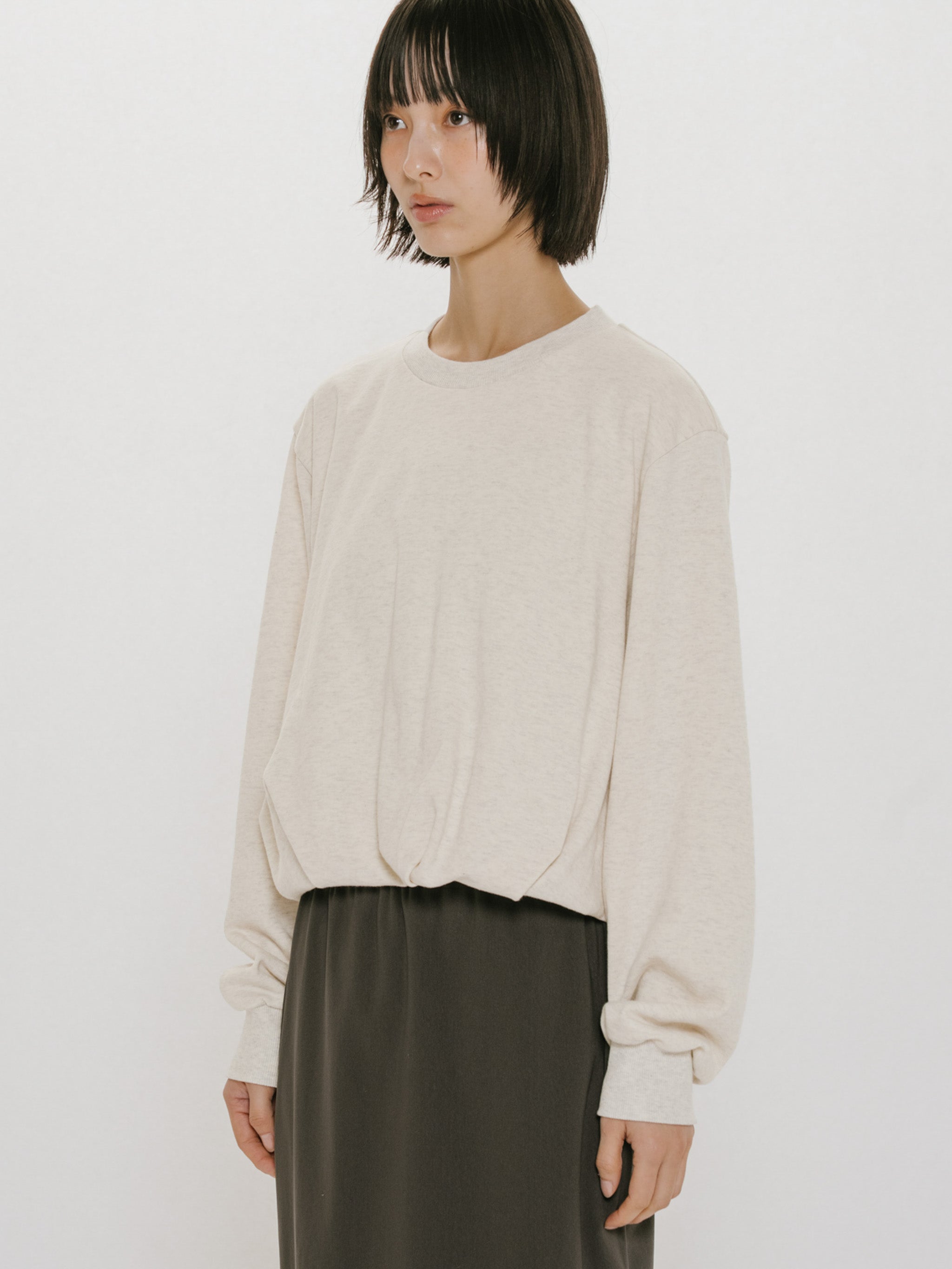 balloon sweat pullover