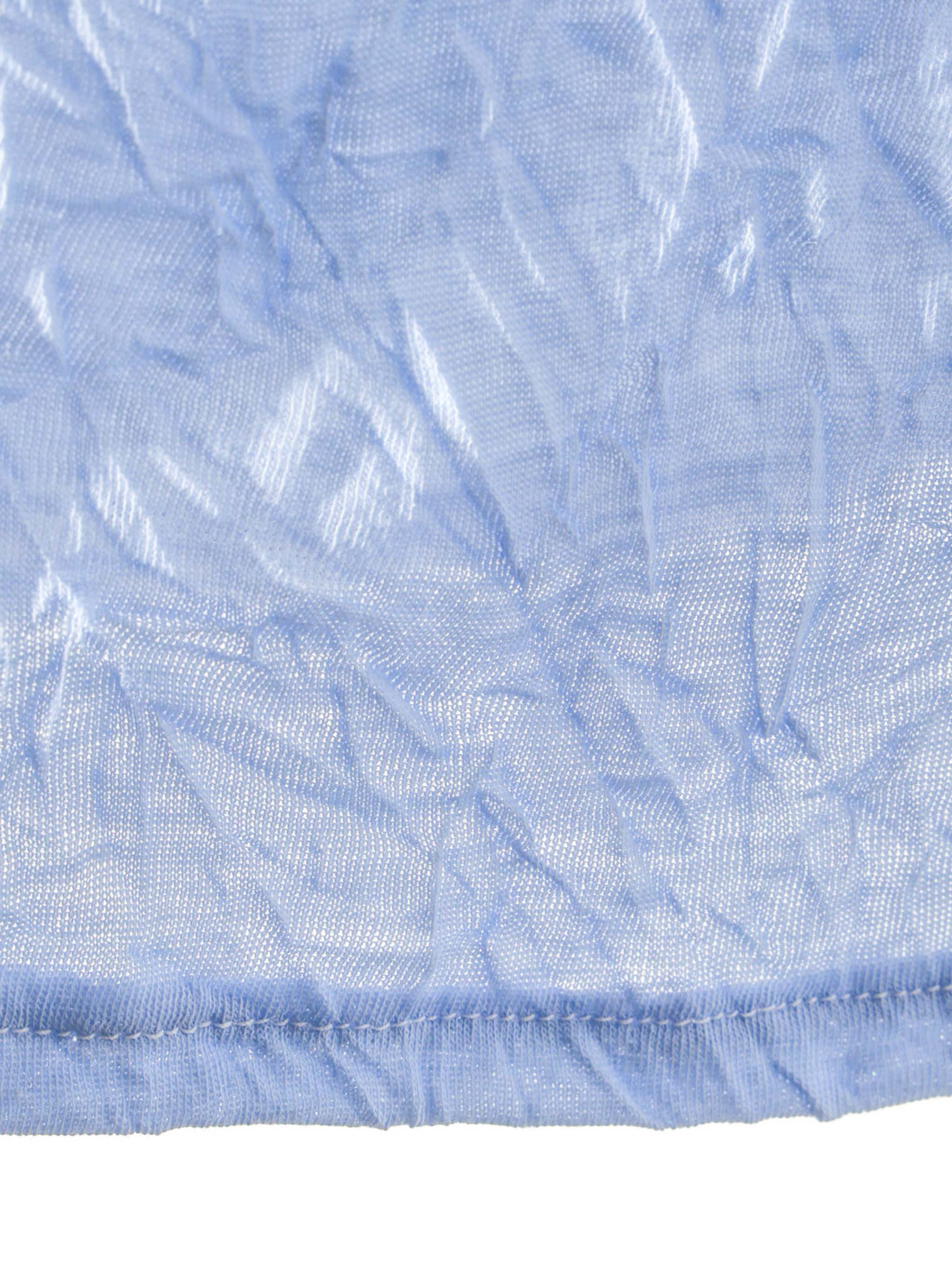 see-through crew neck half slv inner
