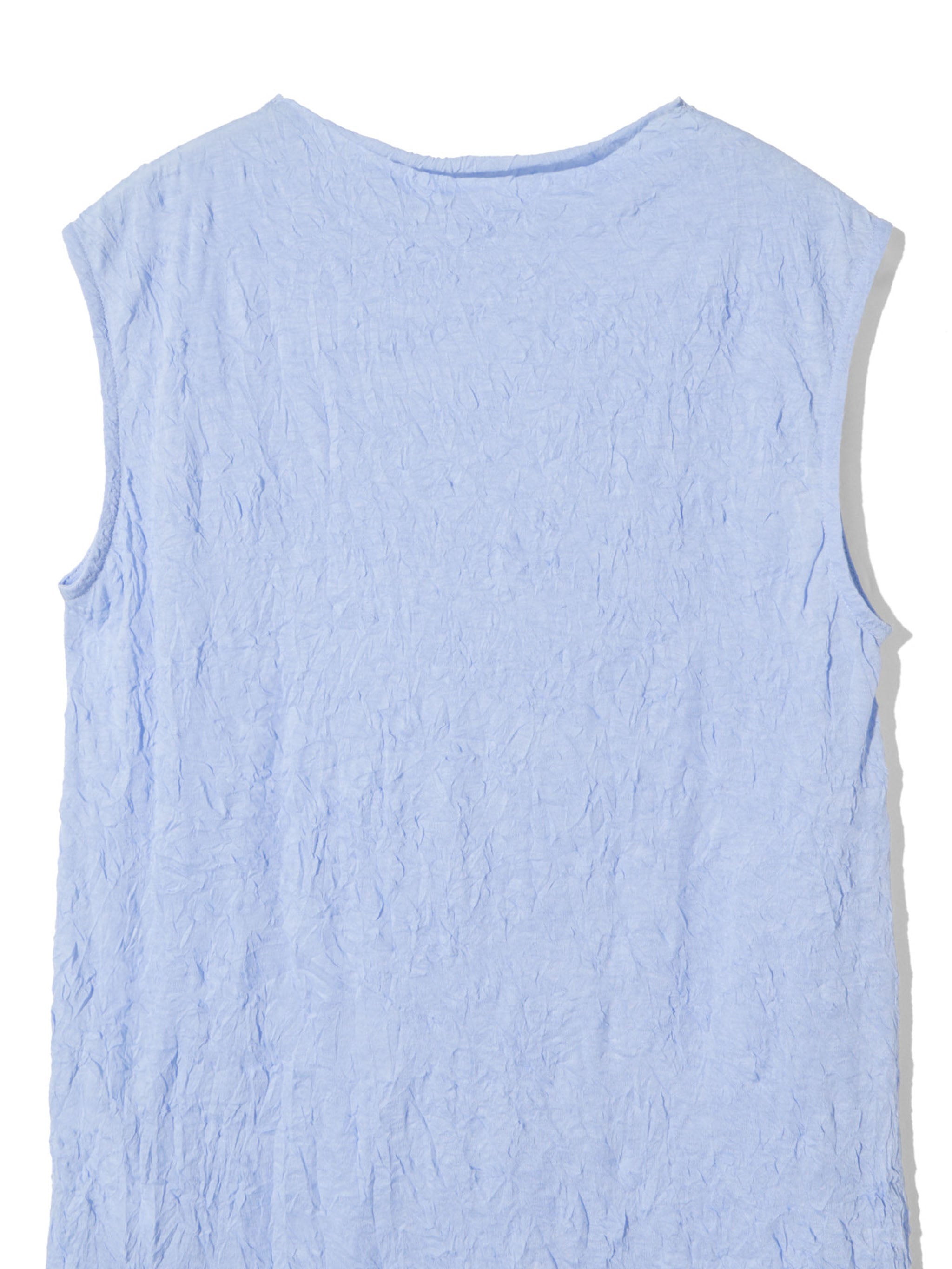 see-through high neck sleeveless inner