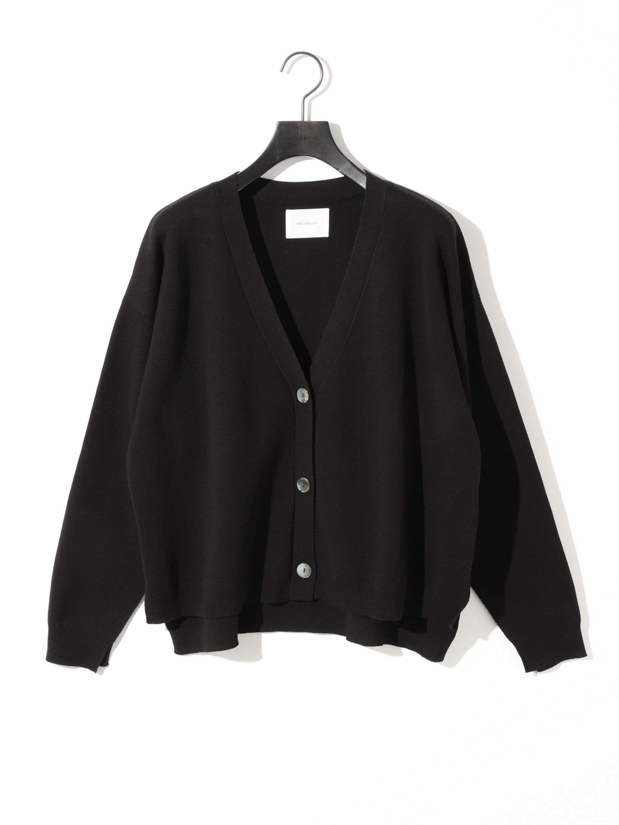 slit sleeve knit cardigan