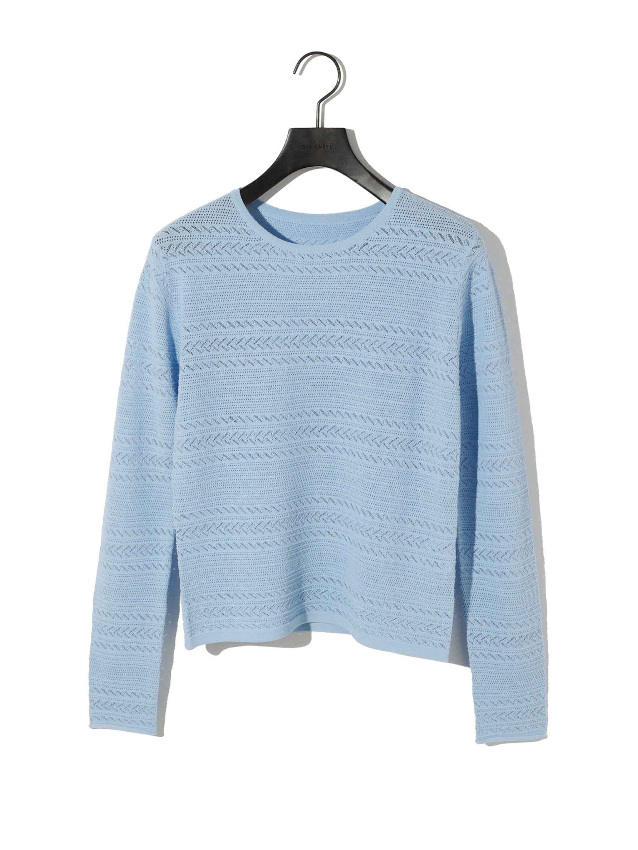 lace knit tight pullover