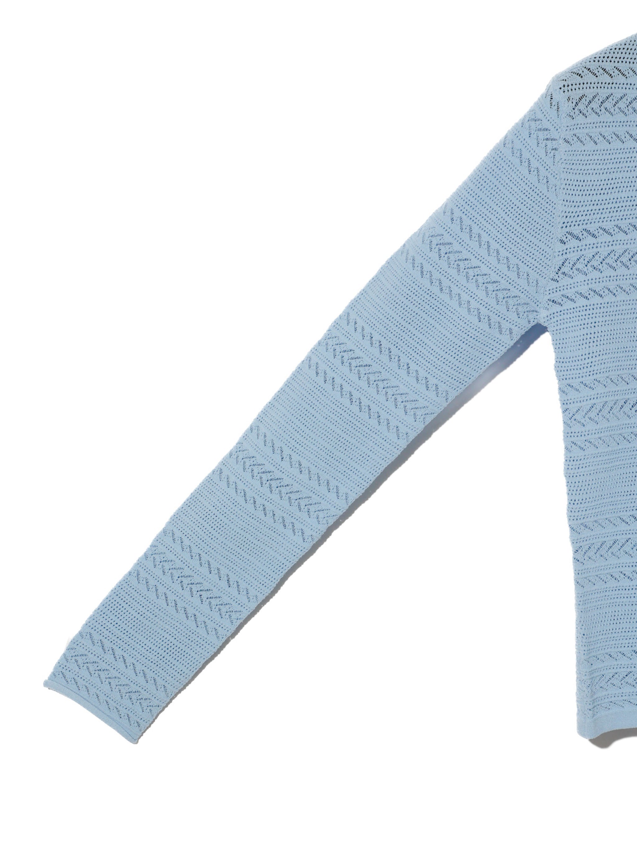 lace knit tight pullover