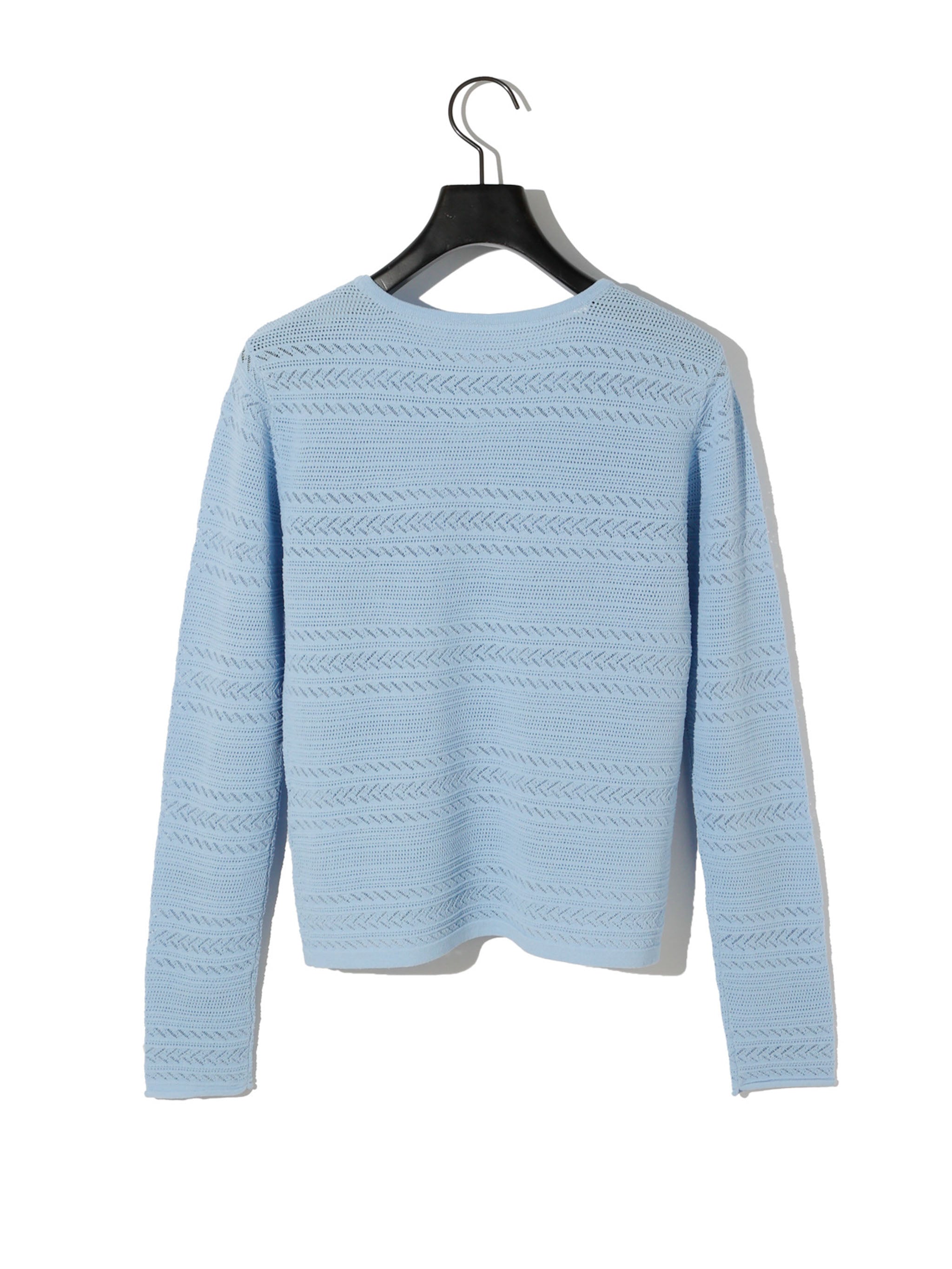 lace knit tight pullover