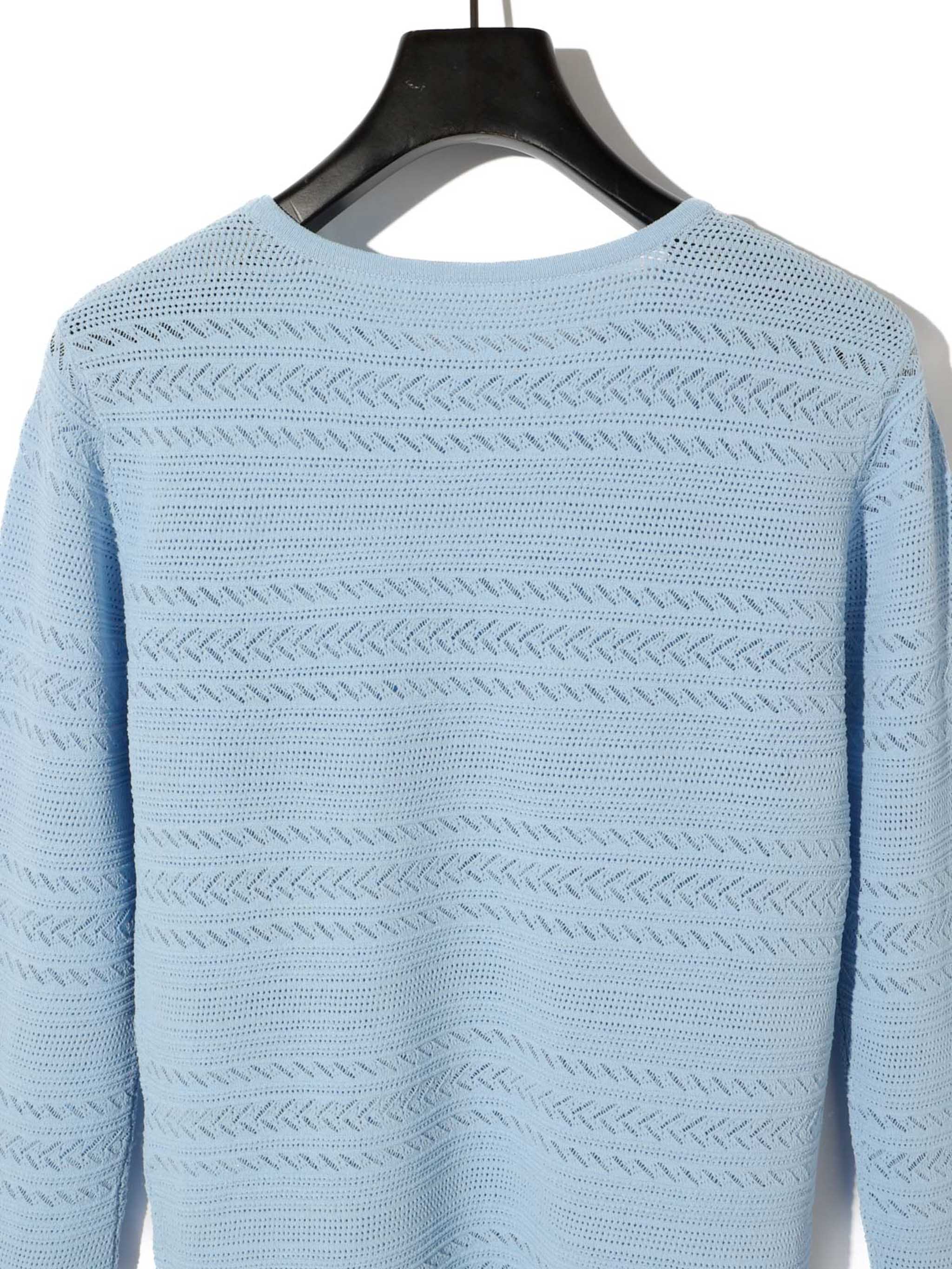 lace knit tight pullover