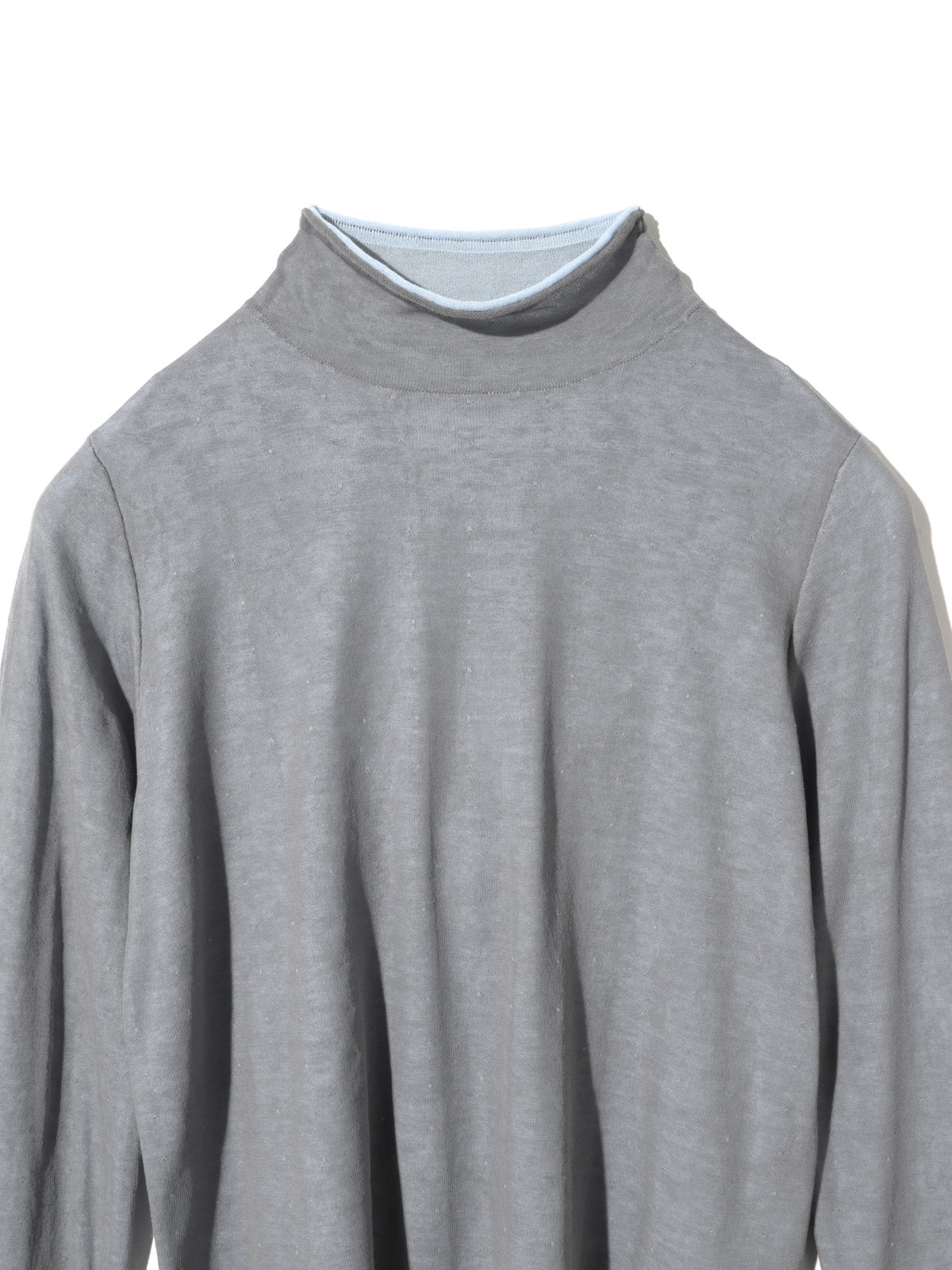 sheer layered turtle neck P/O