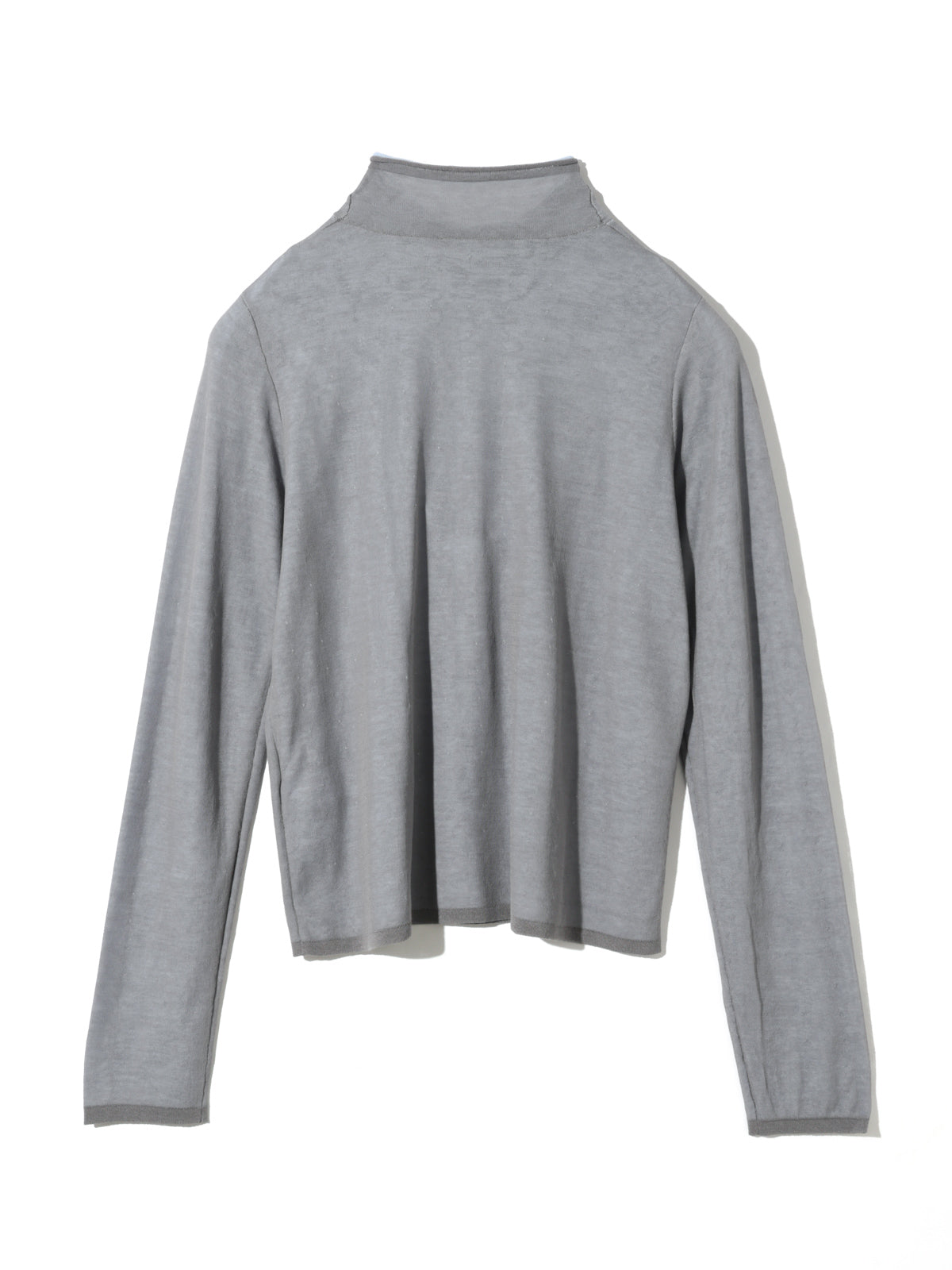 sheer layered turtle neck P/O