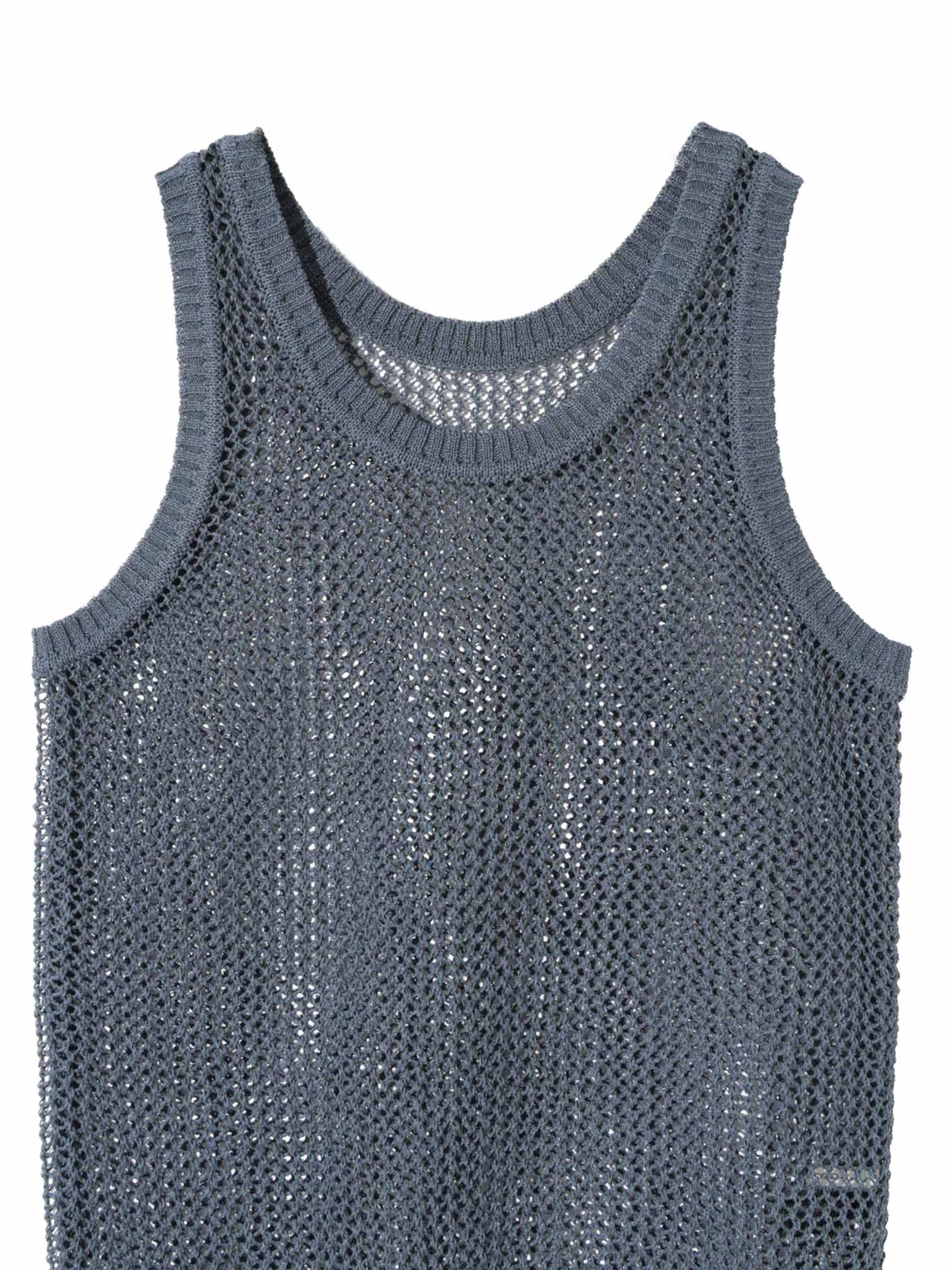 mesh tank pullover
