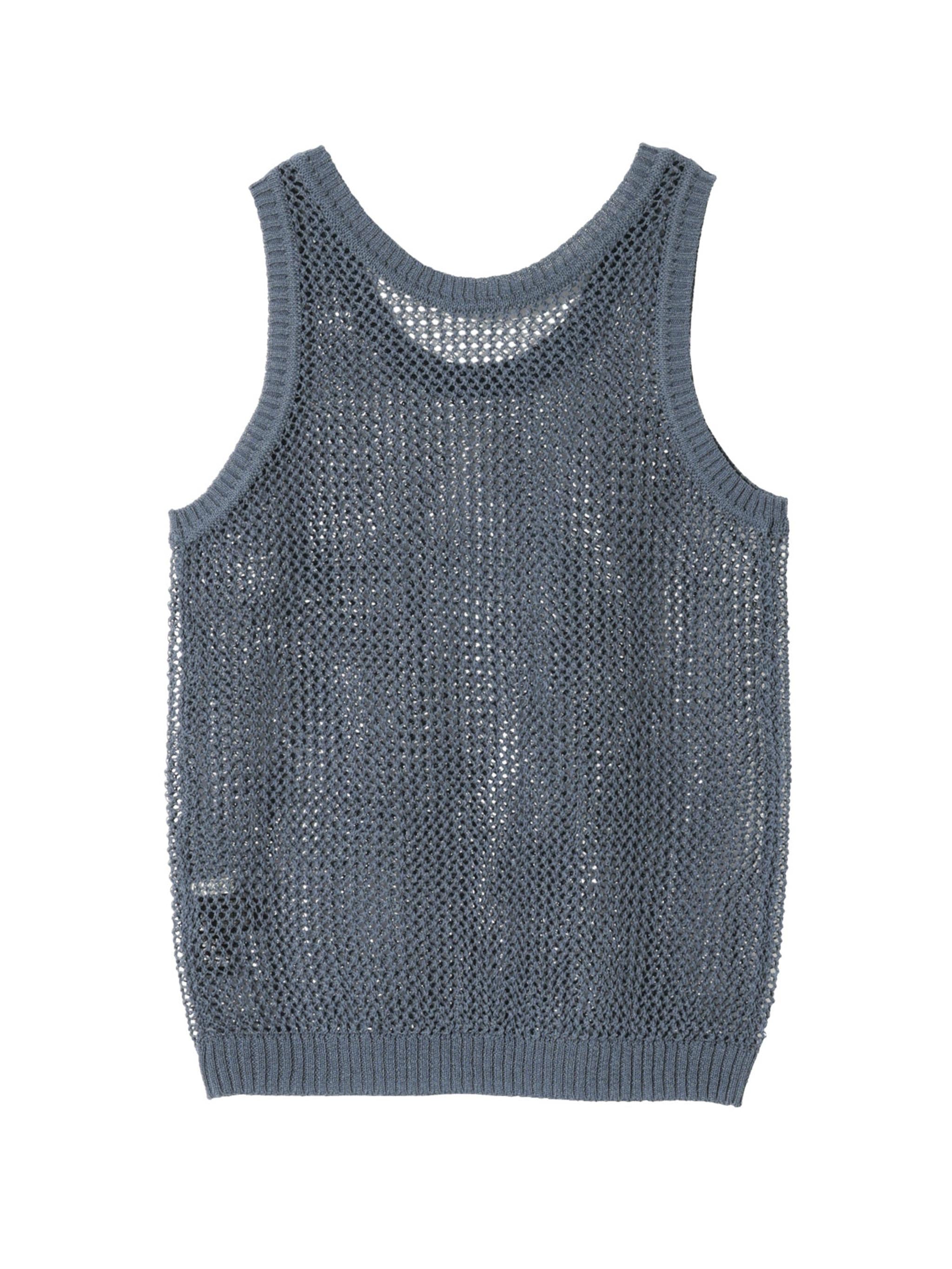 mesh tank pullover