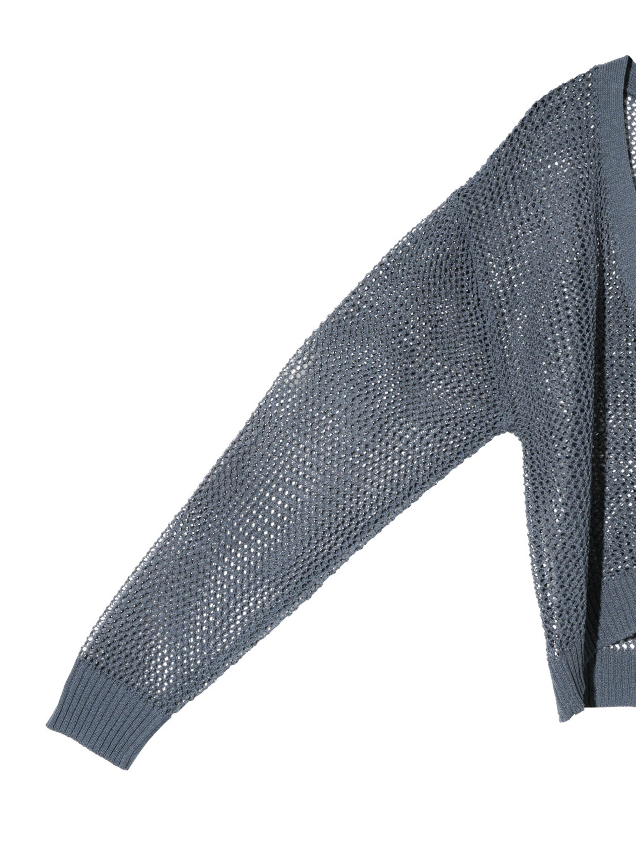 mesh short cardigan