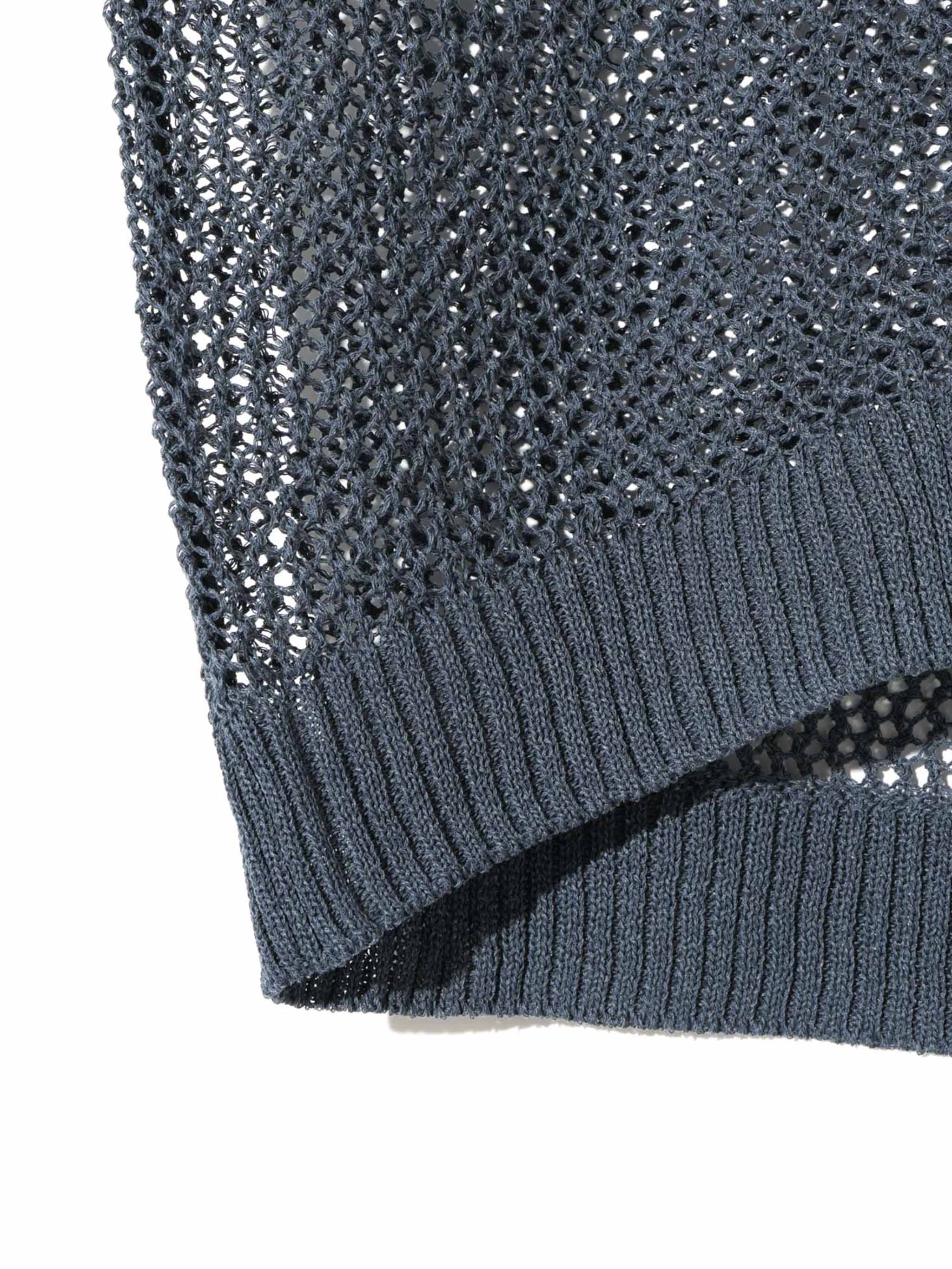 mesh short cardigan