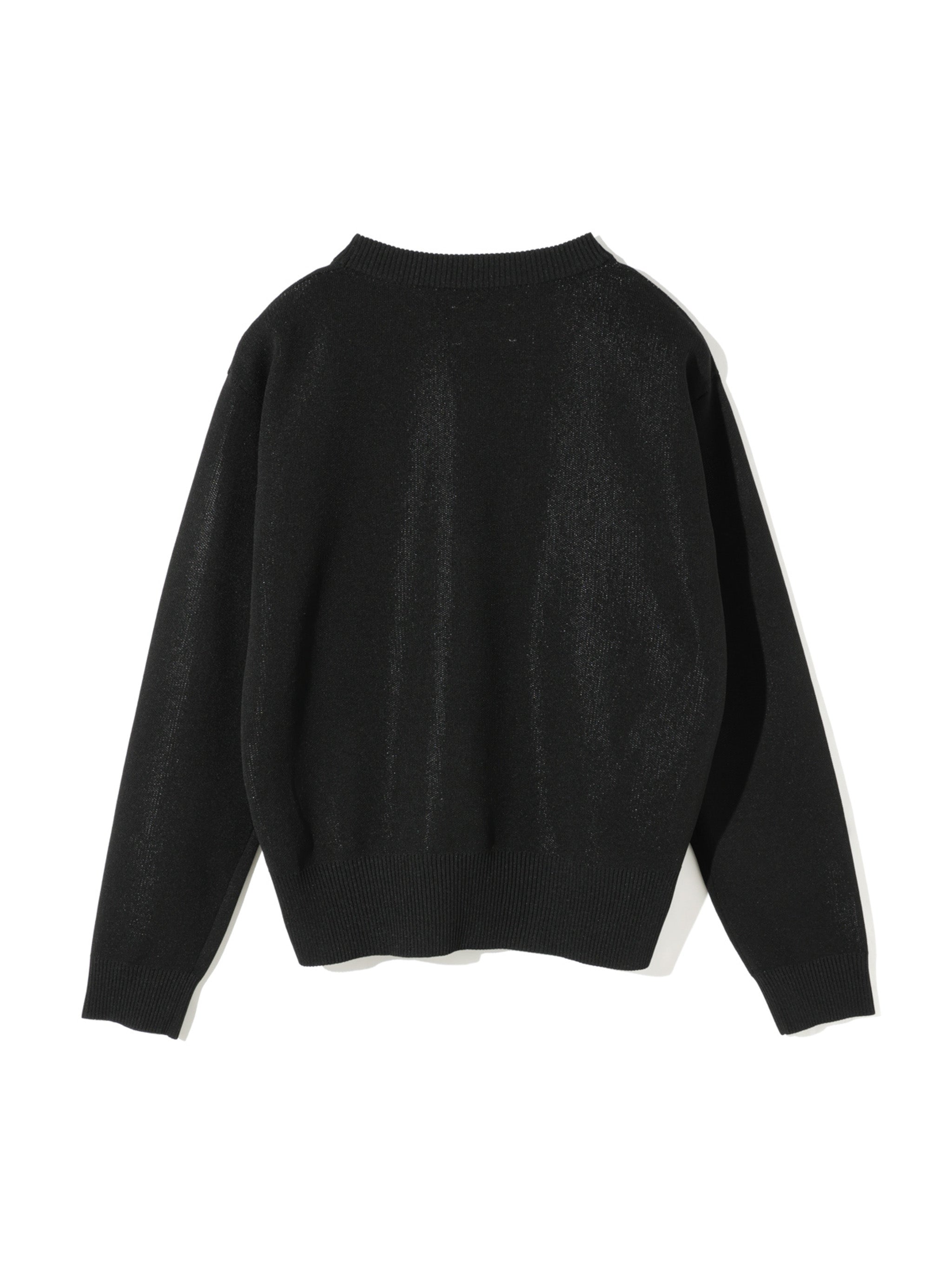 flower jacquard pullover