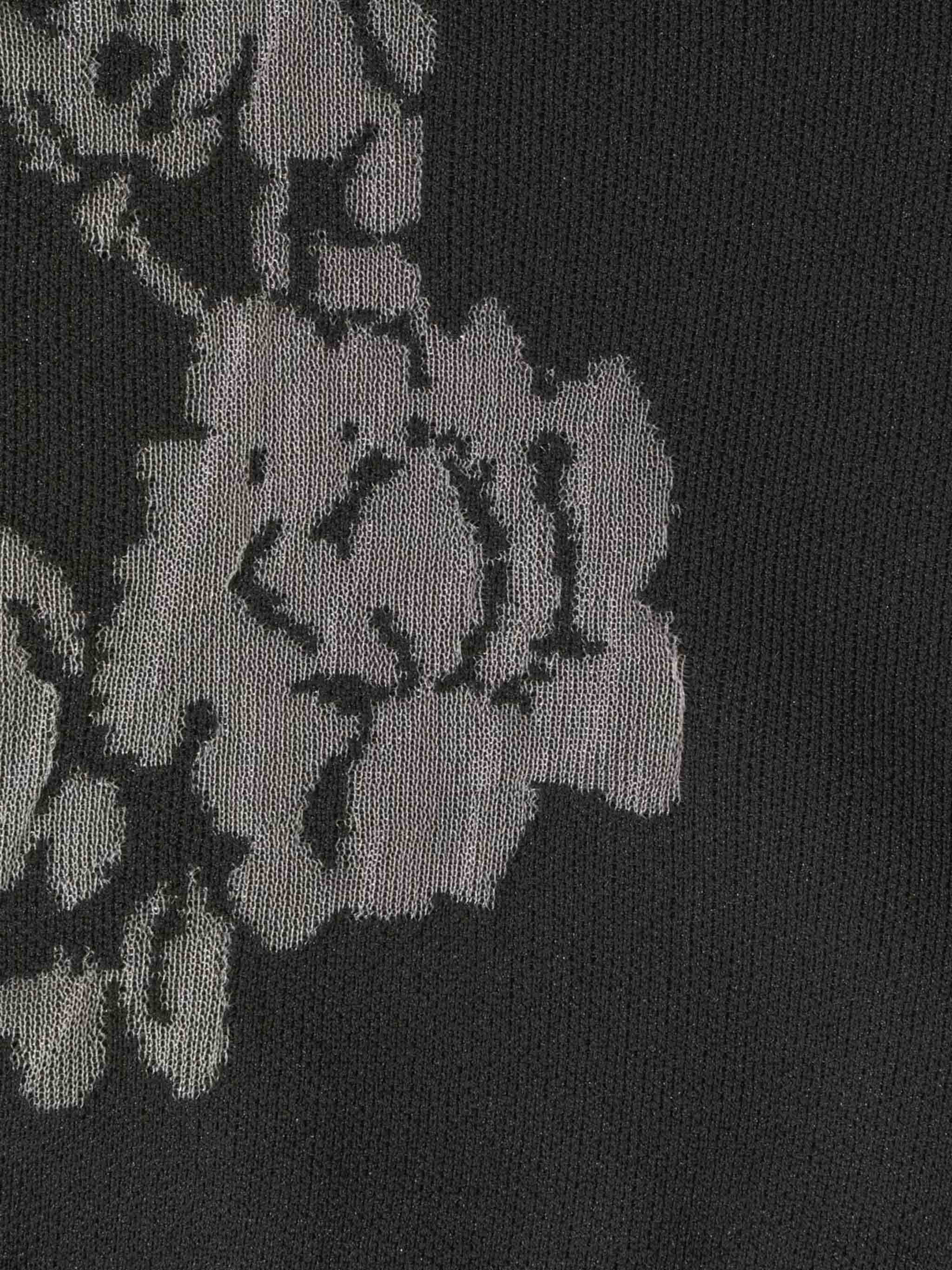 flower jacquard cardigan