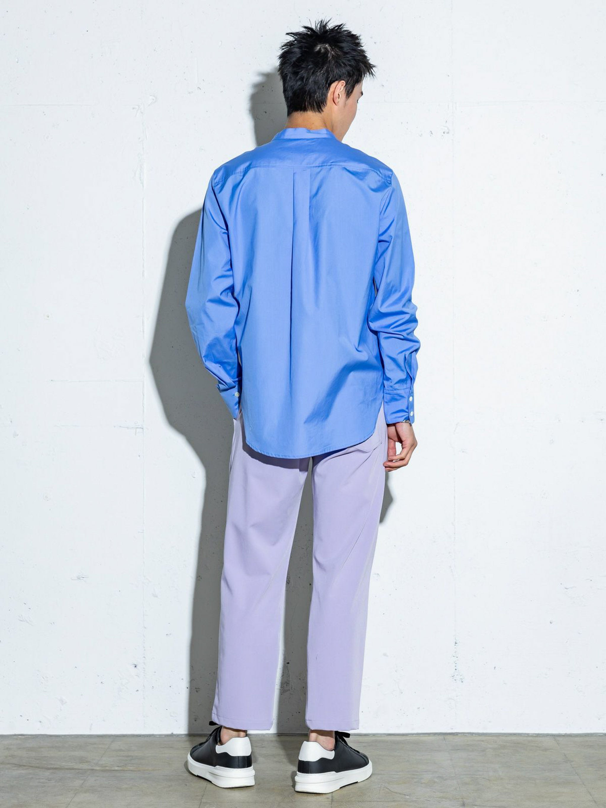 Men’s スタンドカラーシャツ【3-1130】