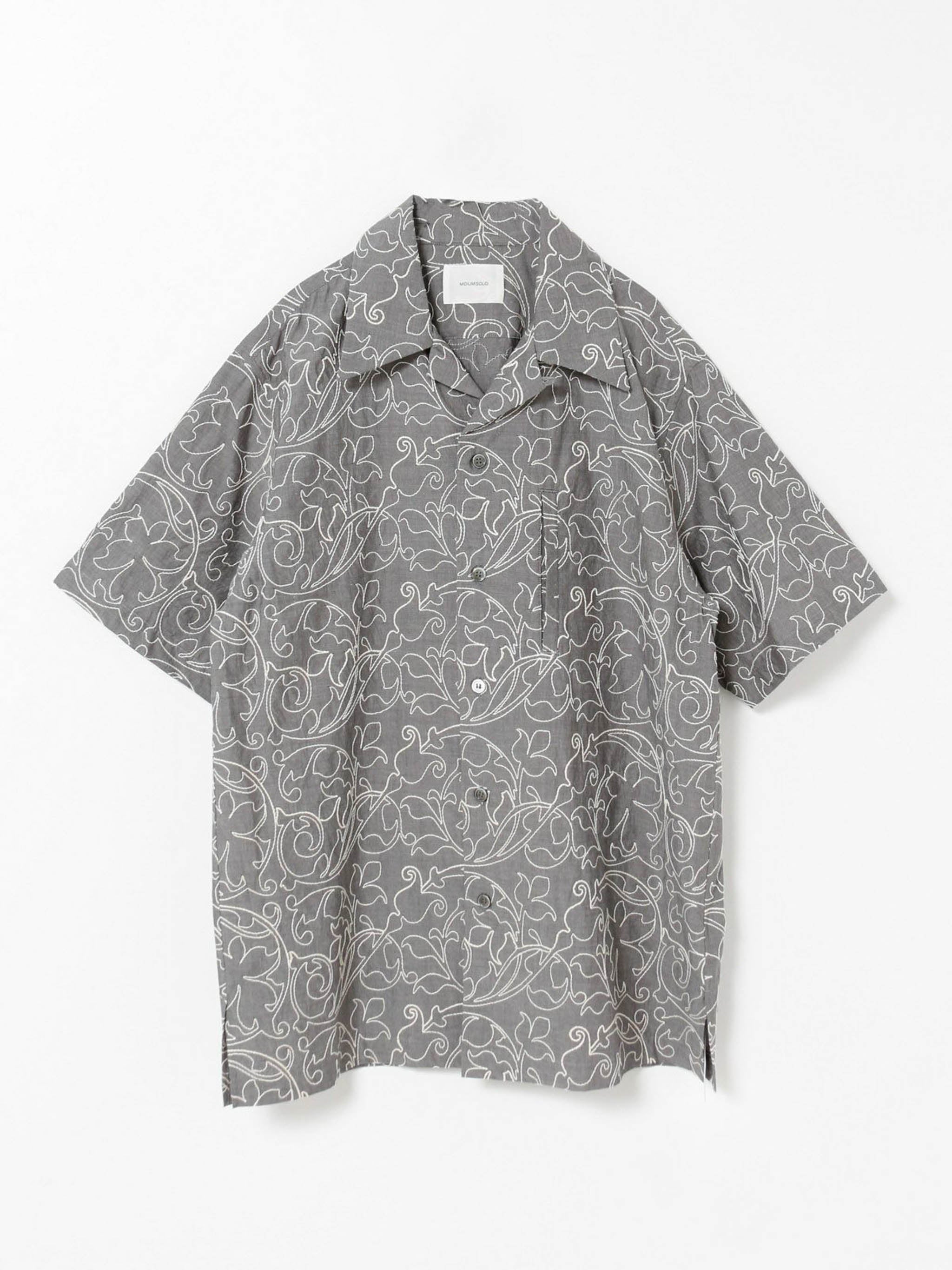Men’s 刺繍シャツ【3-1385】
