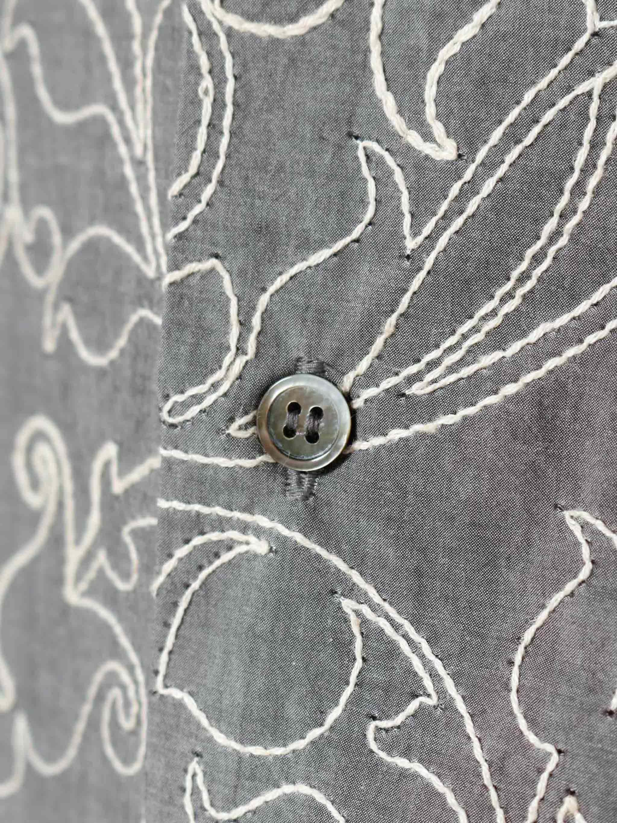 Men’s 刺繍シャツ【3-1385】