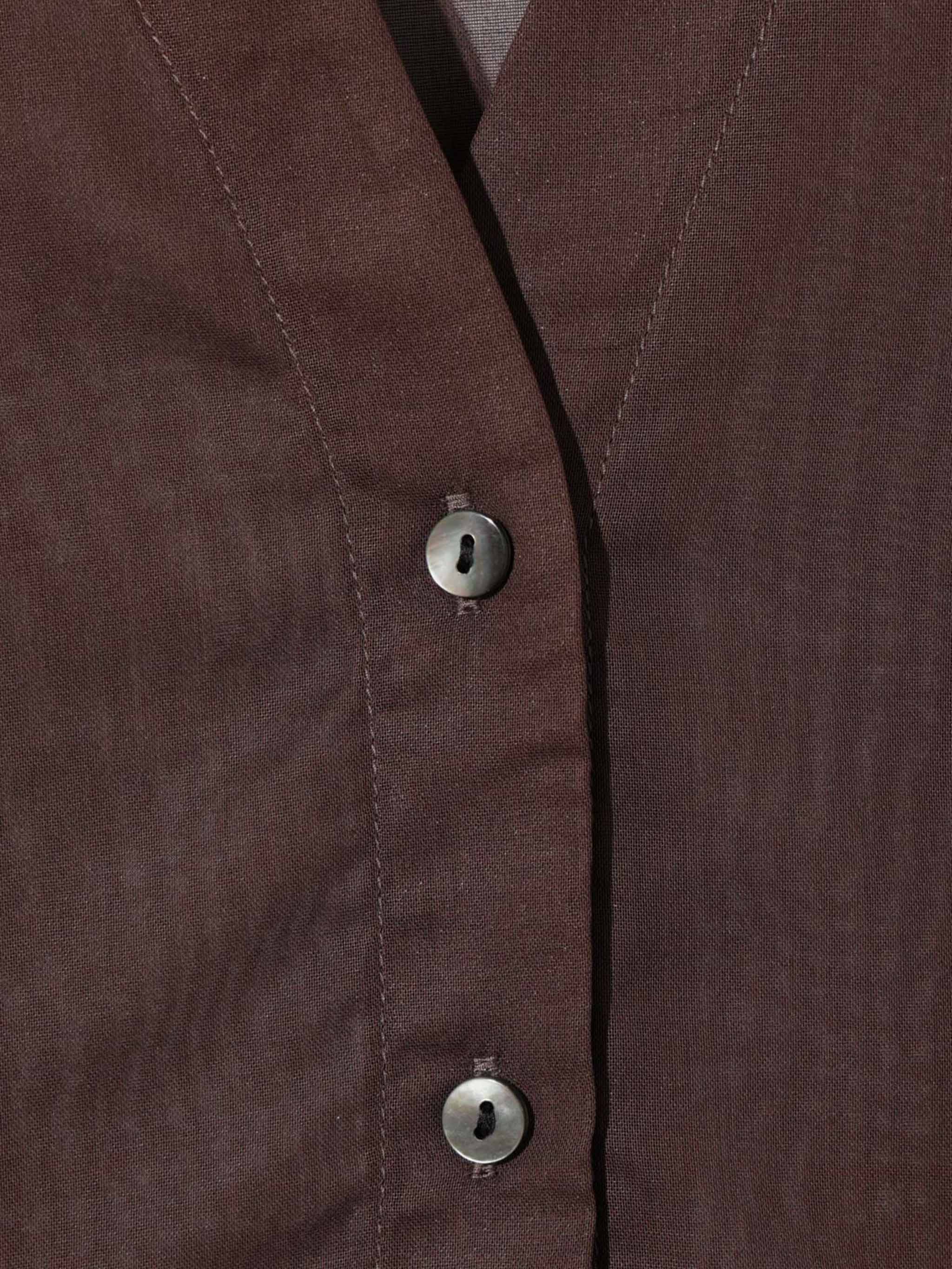 sheer voil V neck cardigan