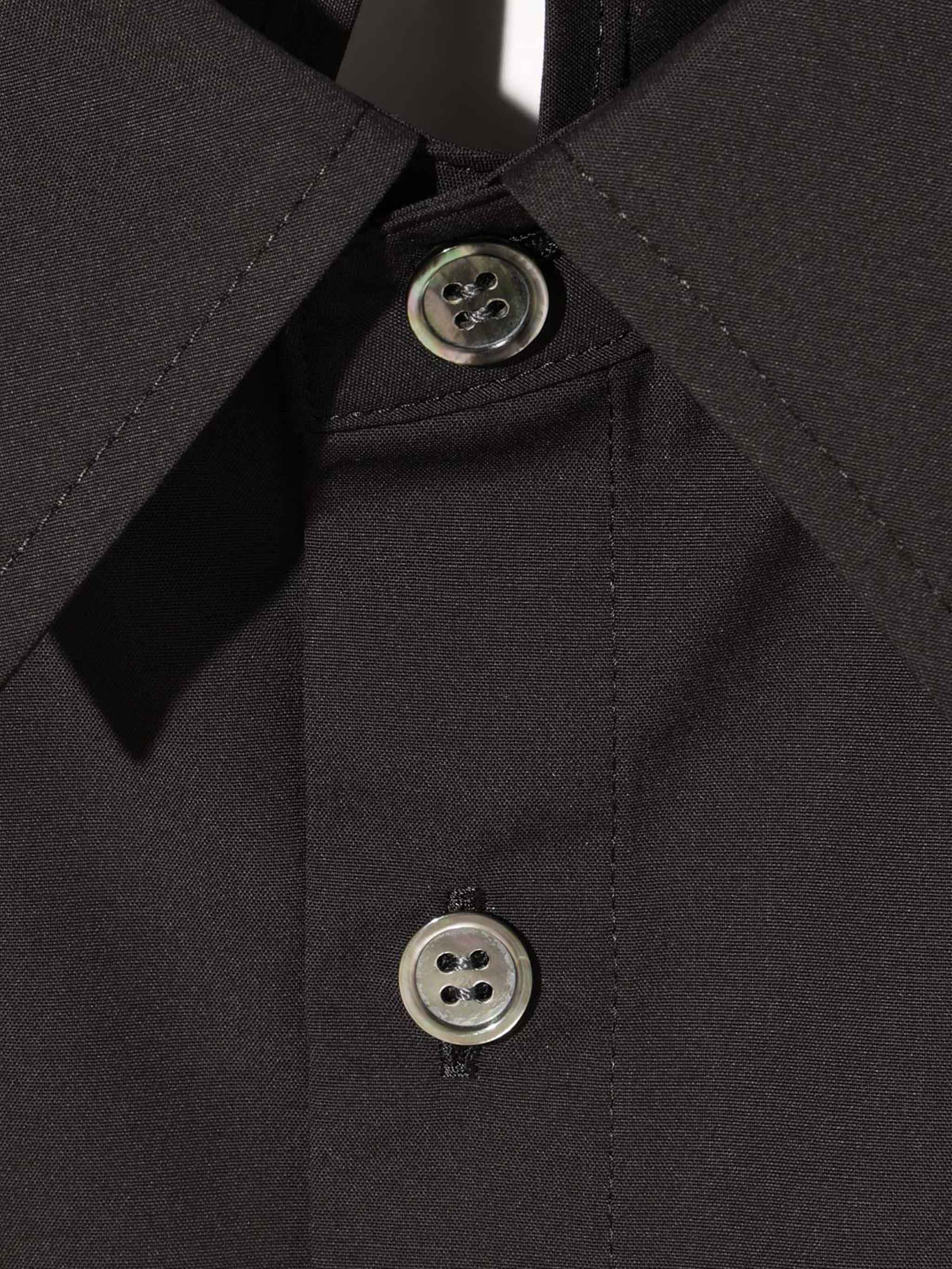 drop shoulder wide shirt