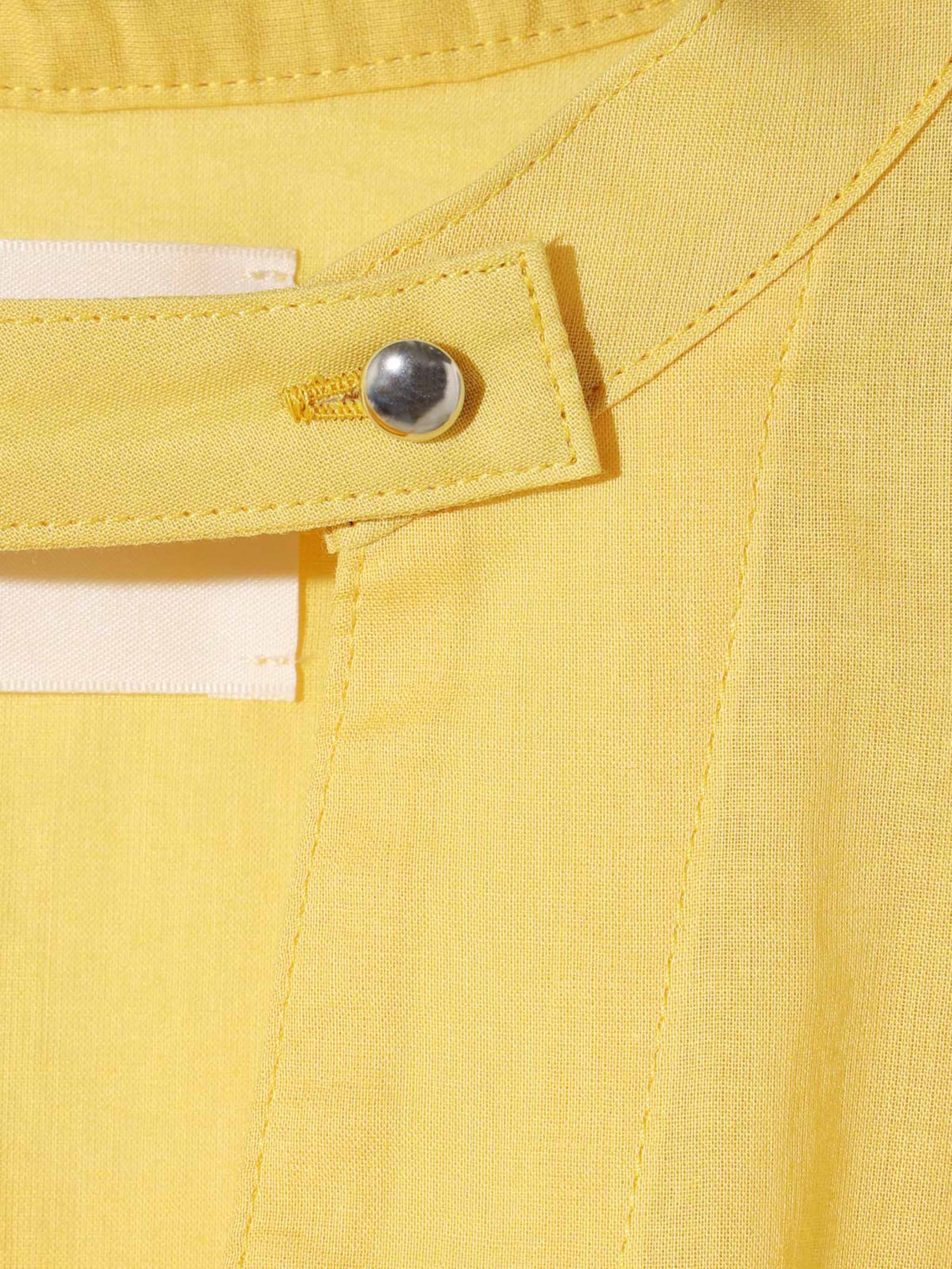 stand collar skipper shirt