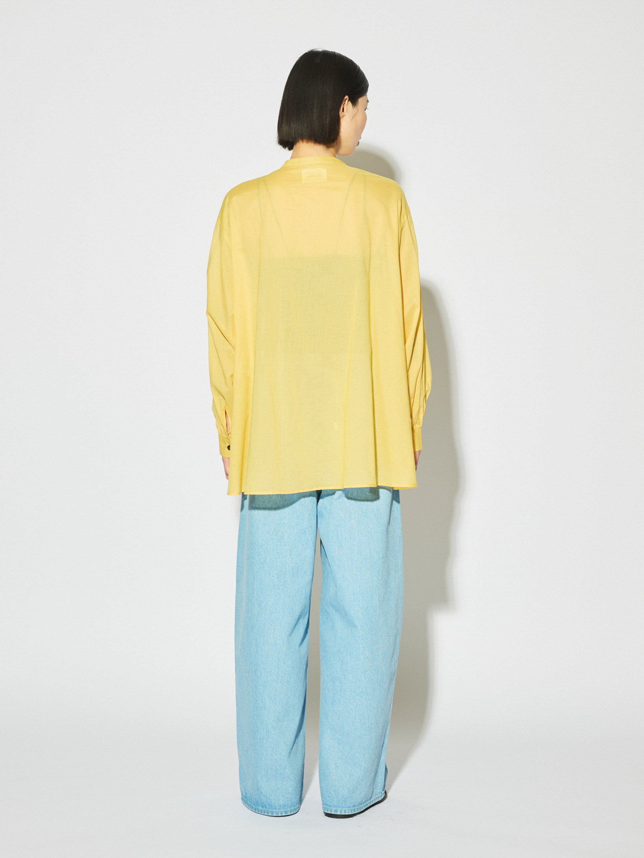 stand collar skipper shirt