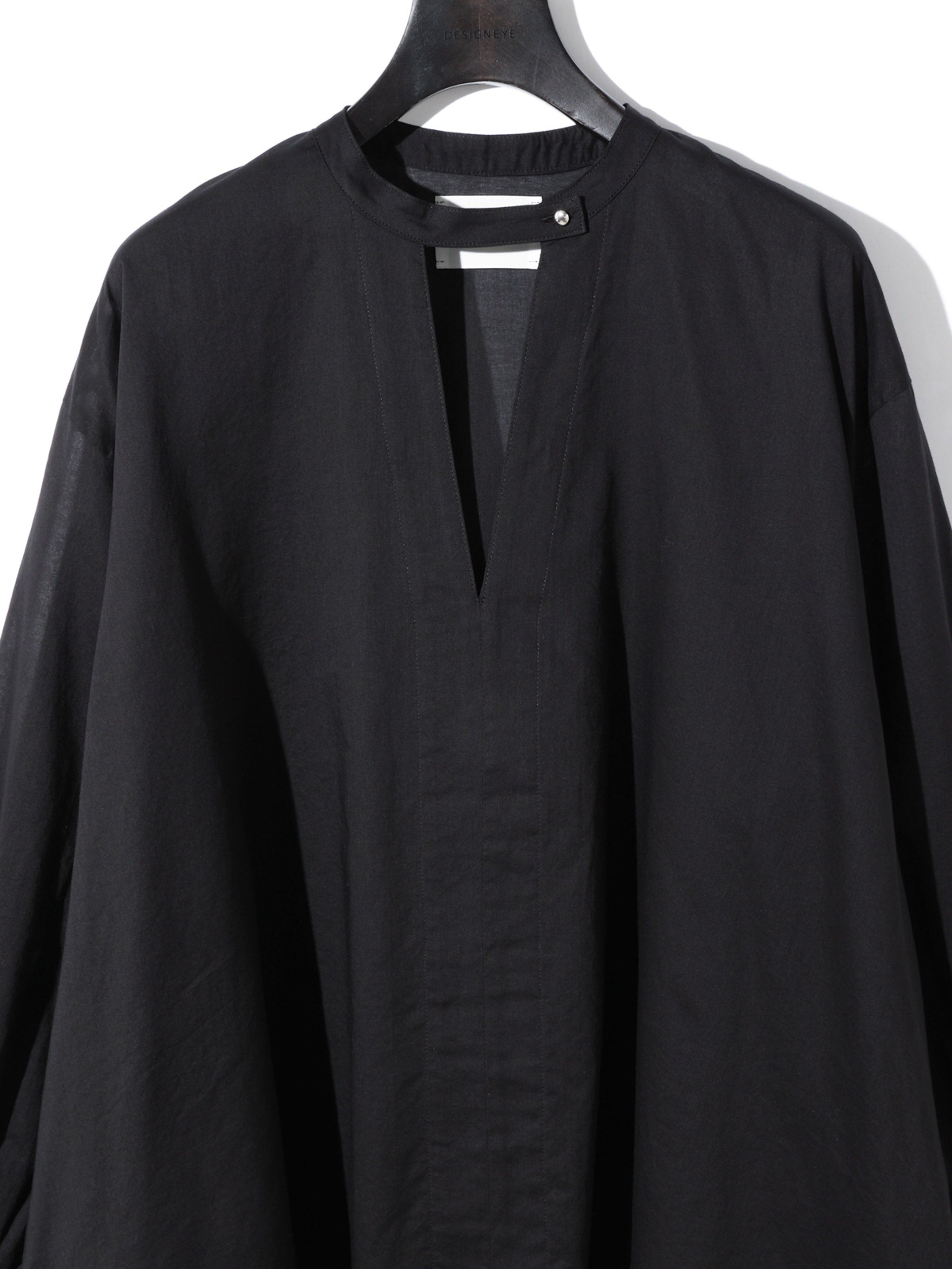 stand collar skipper shirt