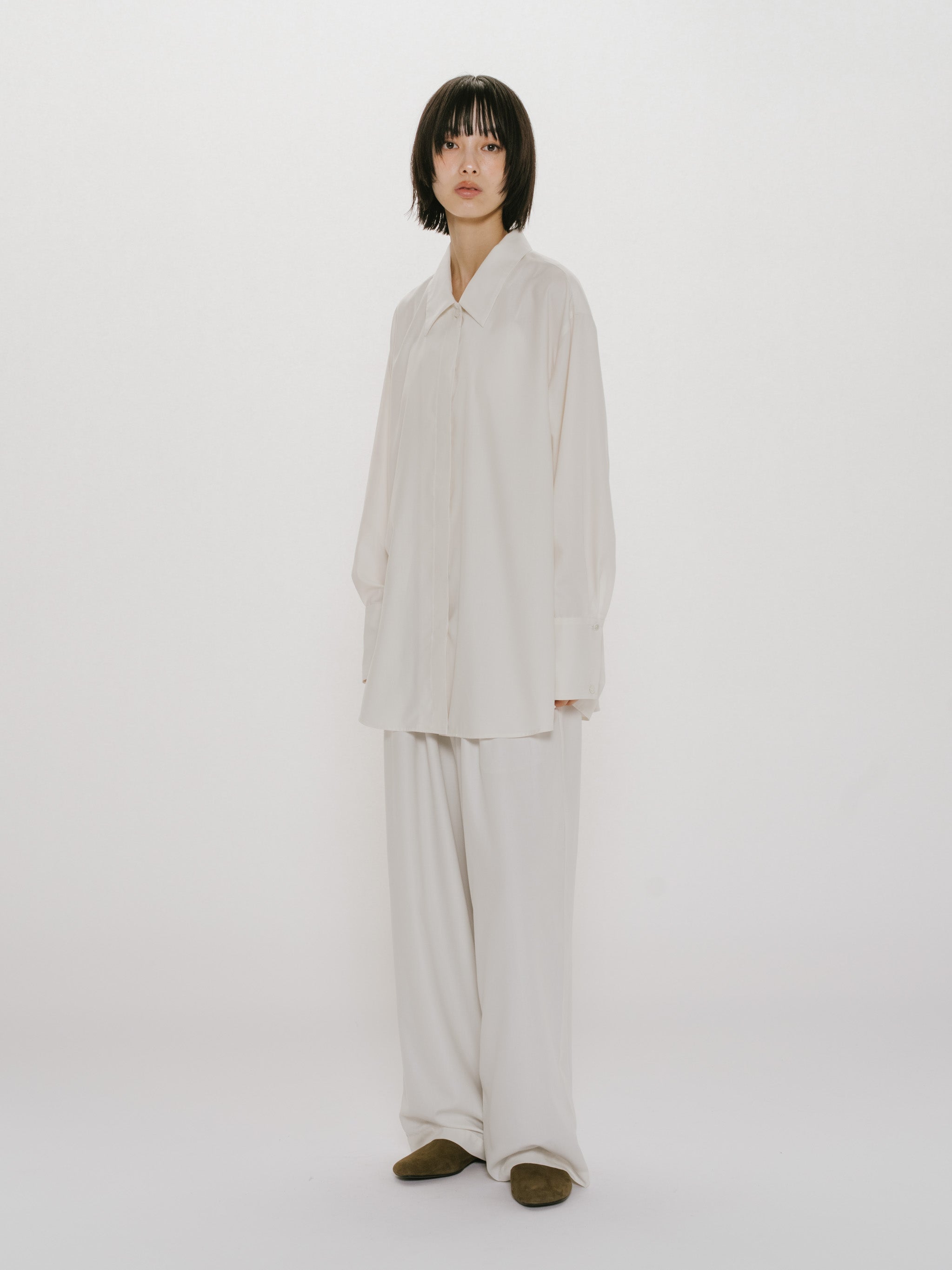 relax long cuffs shirt