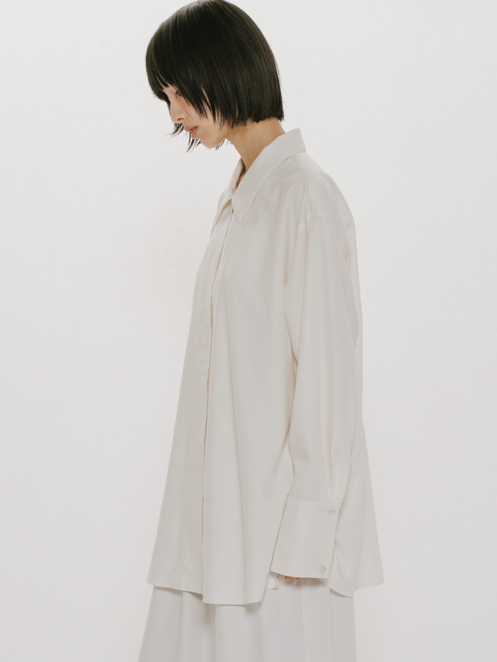 relax long cuffs shirt