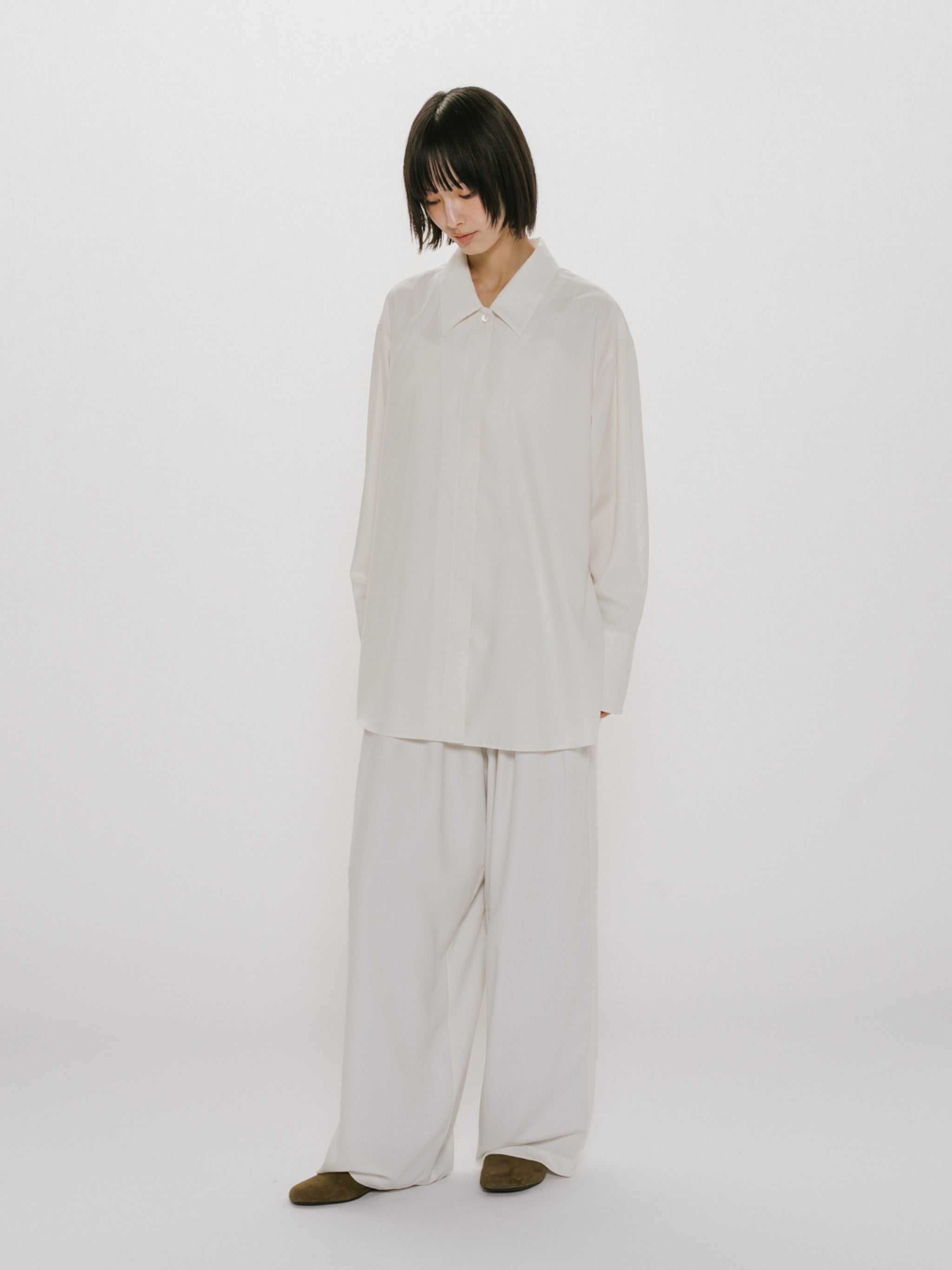 relax long cuffs shirt