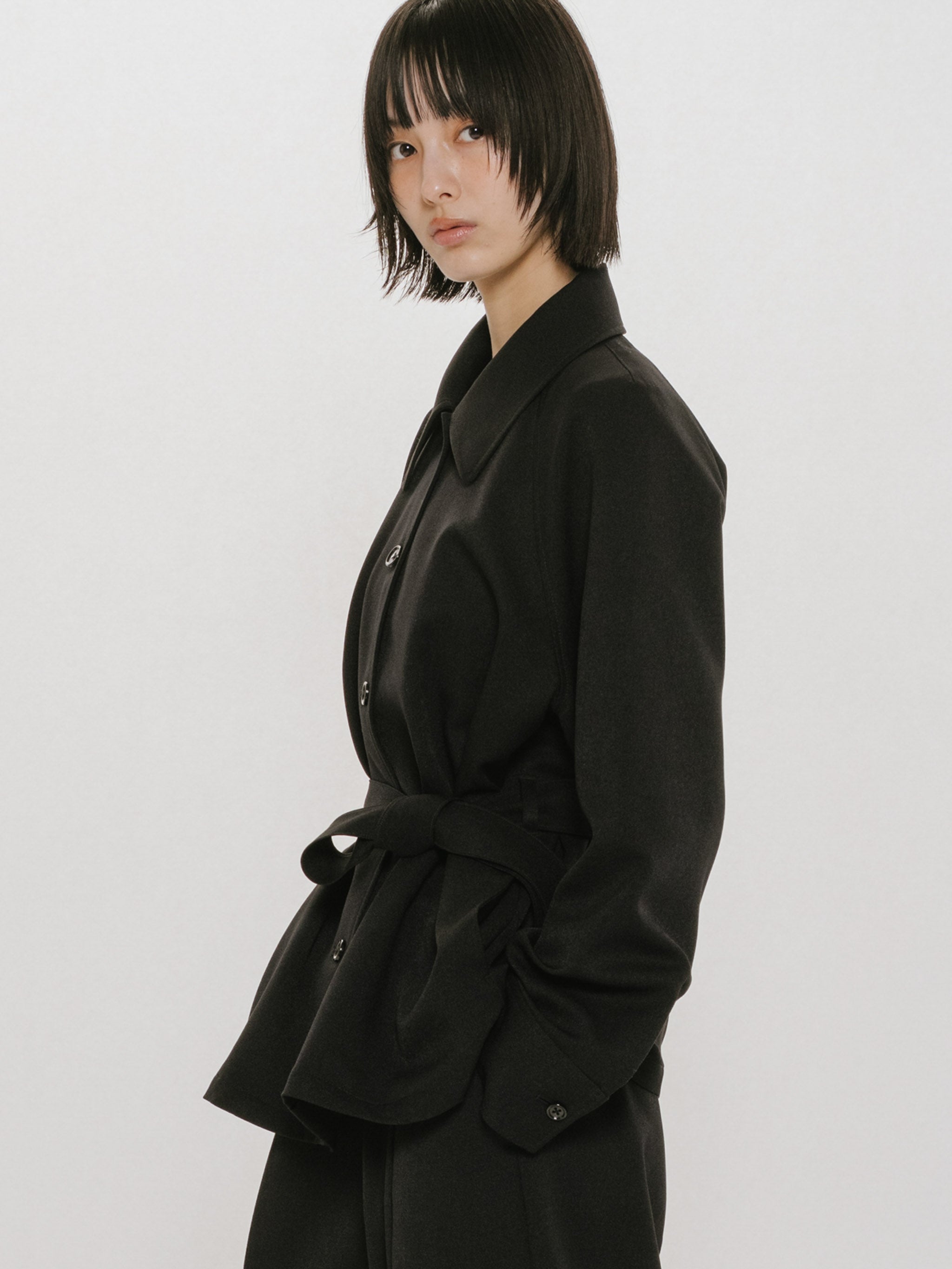soutien collar shirt jacket