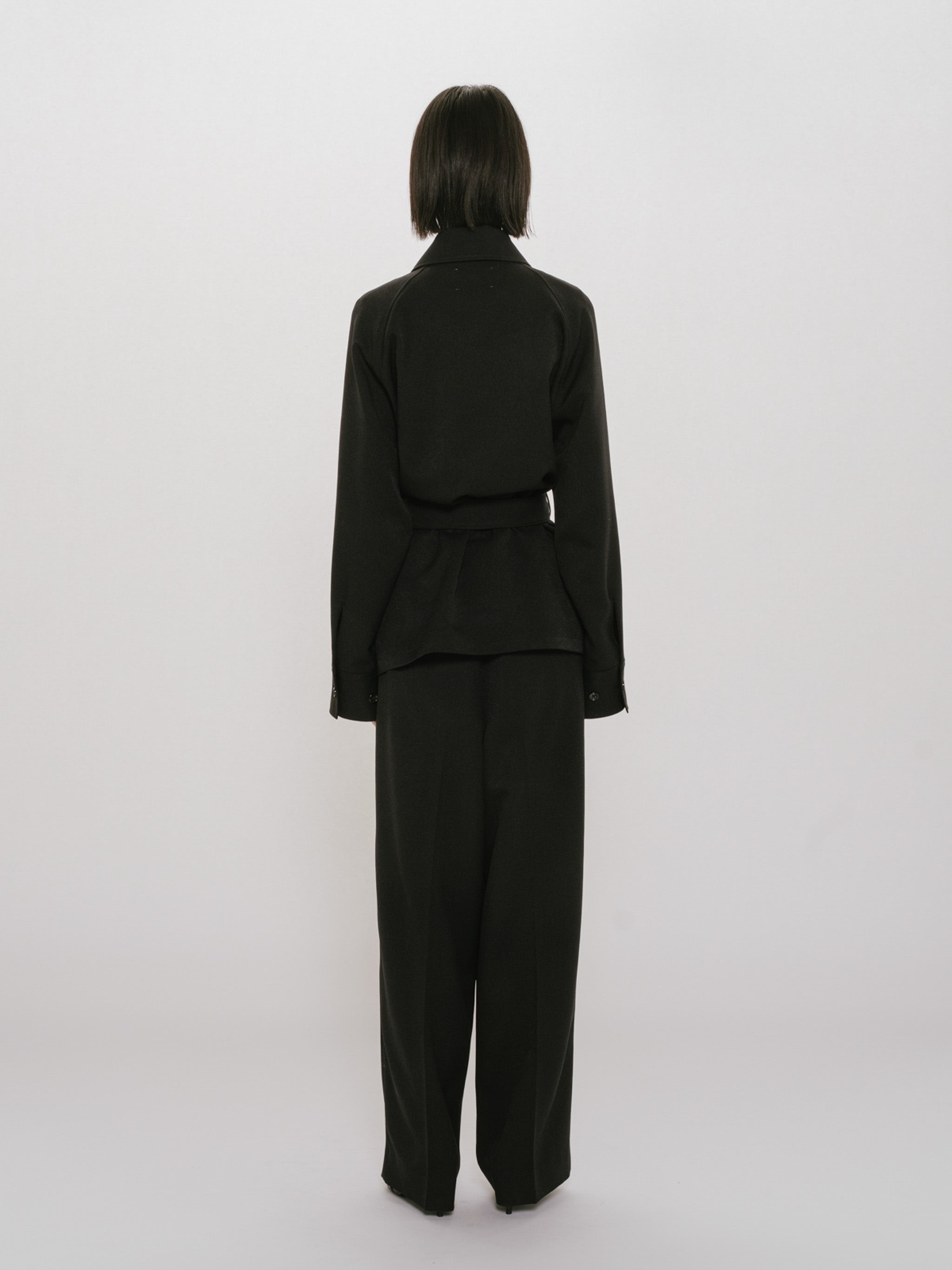 soutien collar shirt jacket