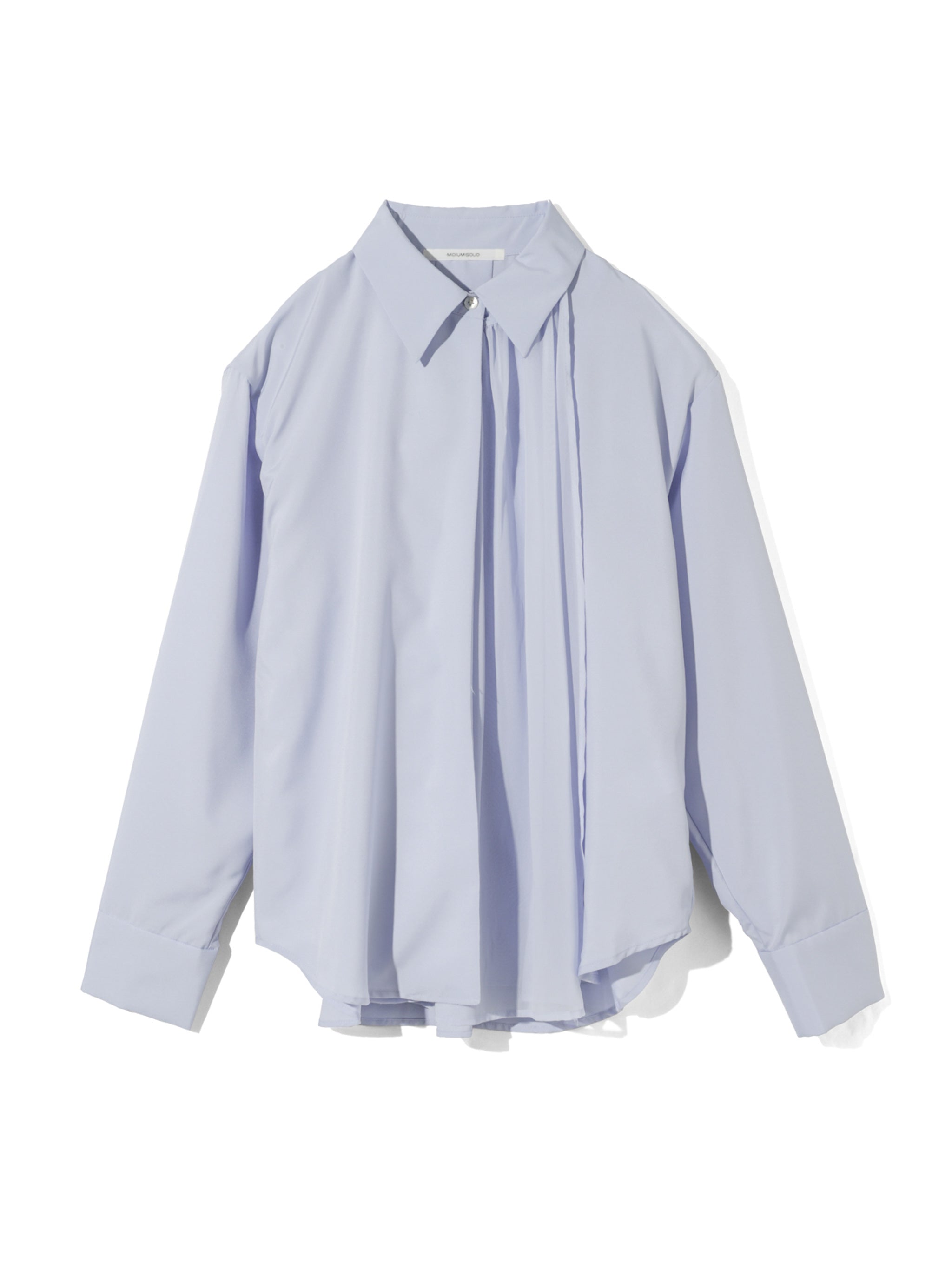sheer layered shirt
