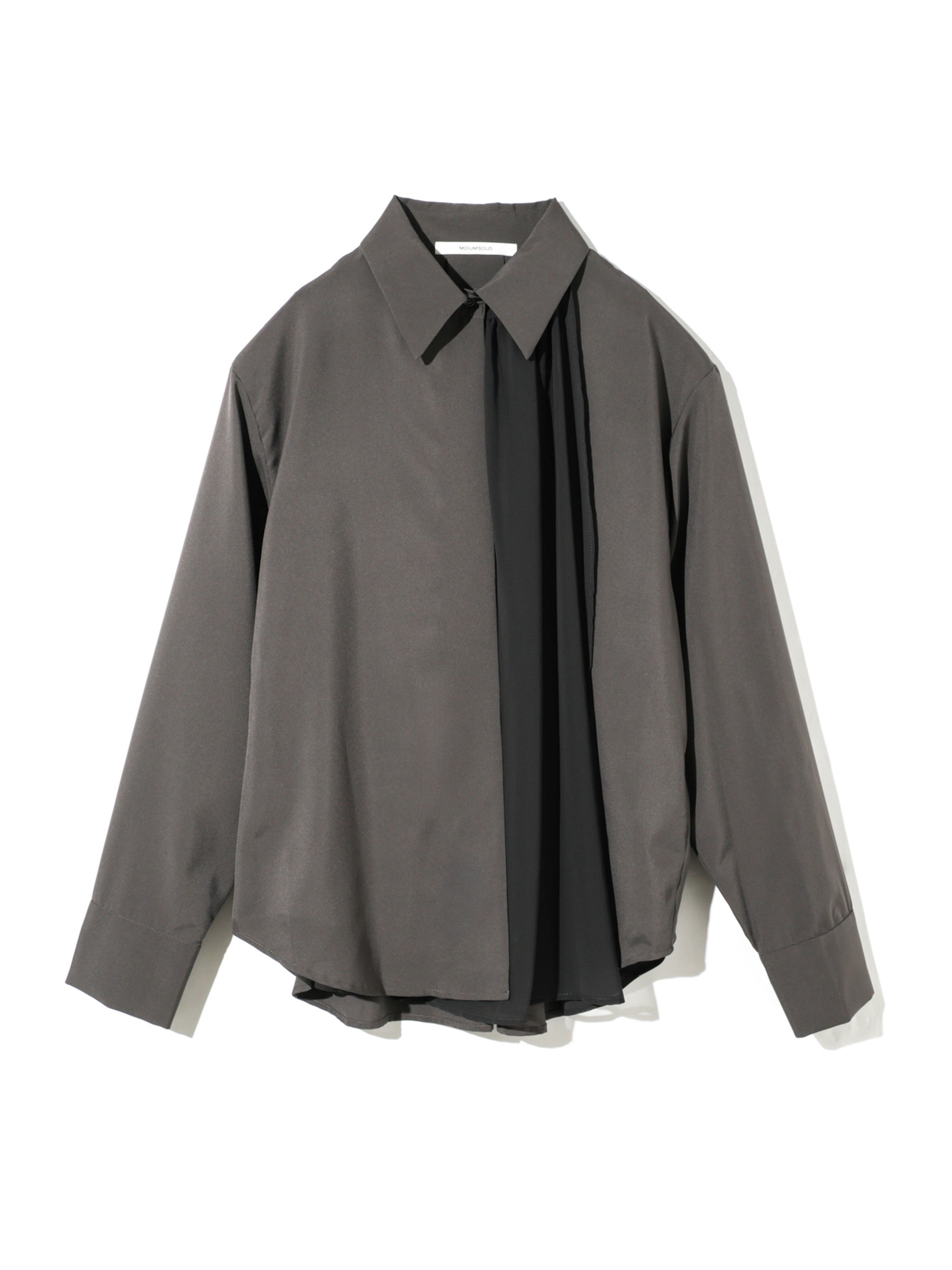 sheer layered shirt