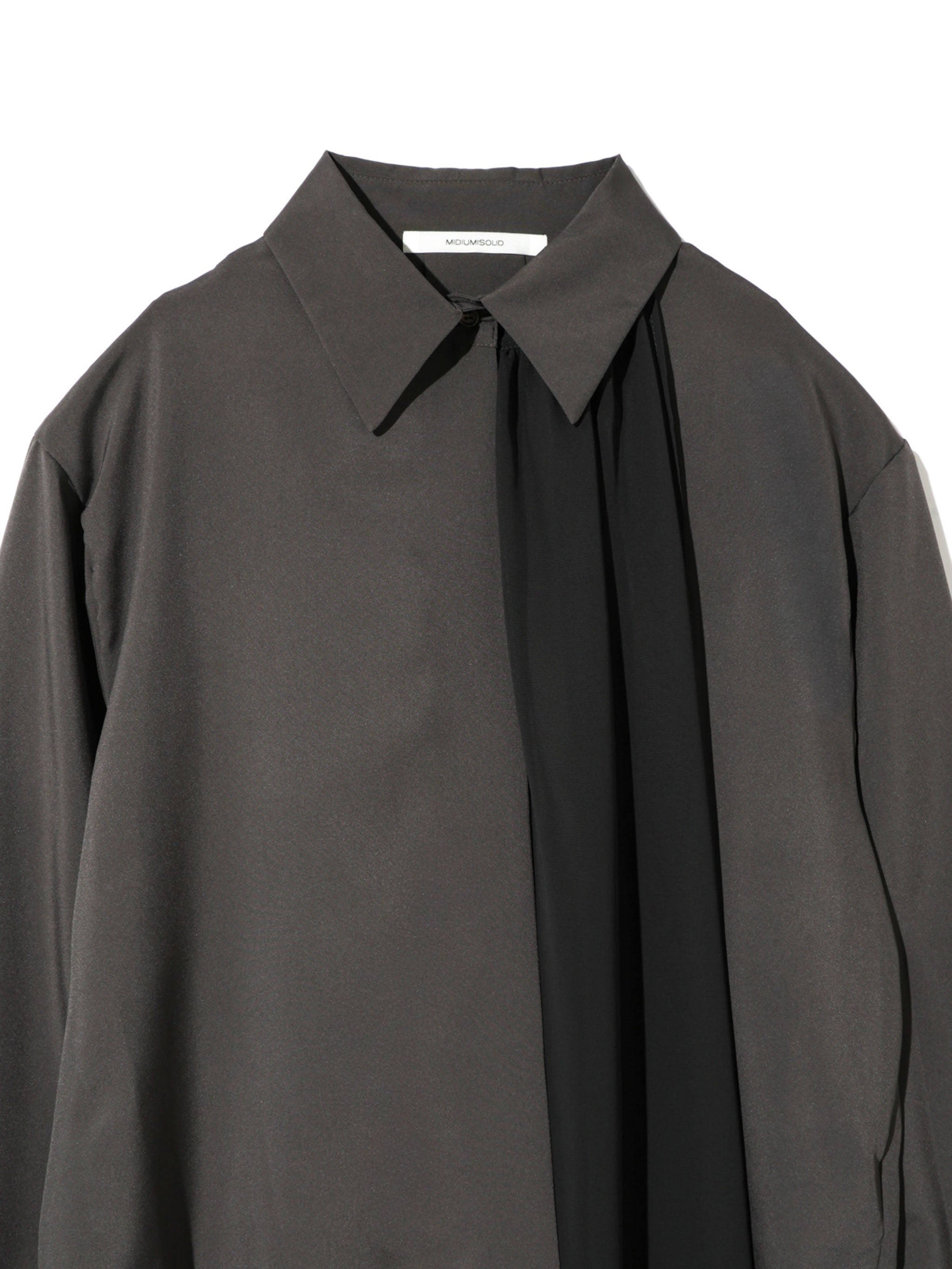 sheer layered shirt