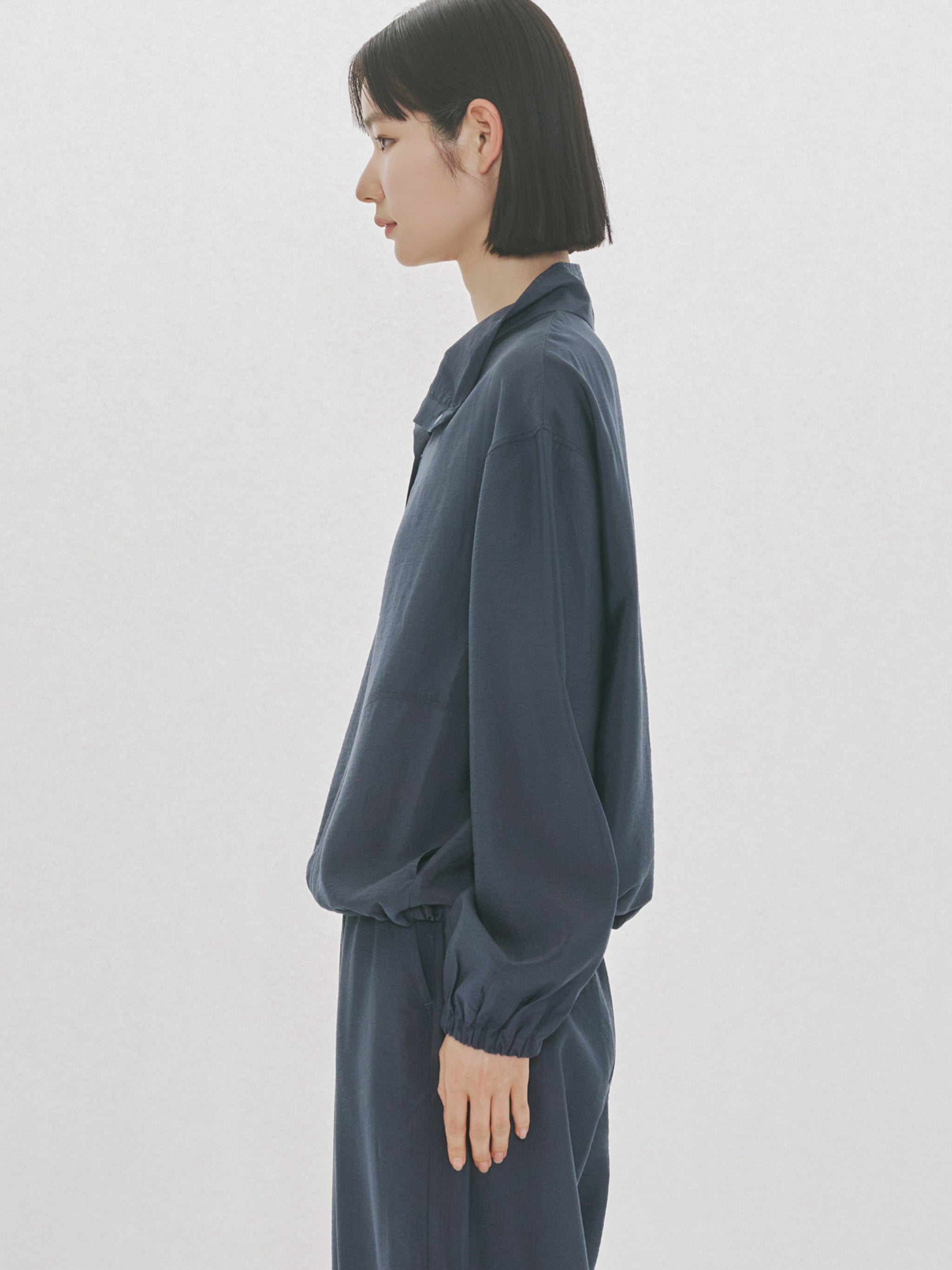 poplin anorak pullover
