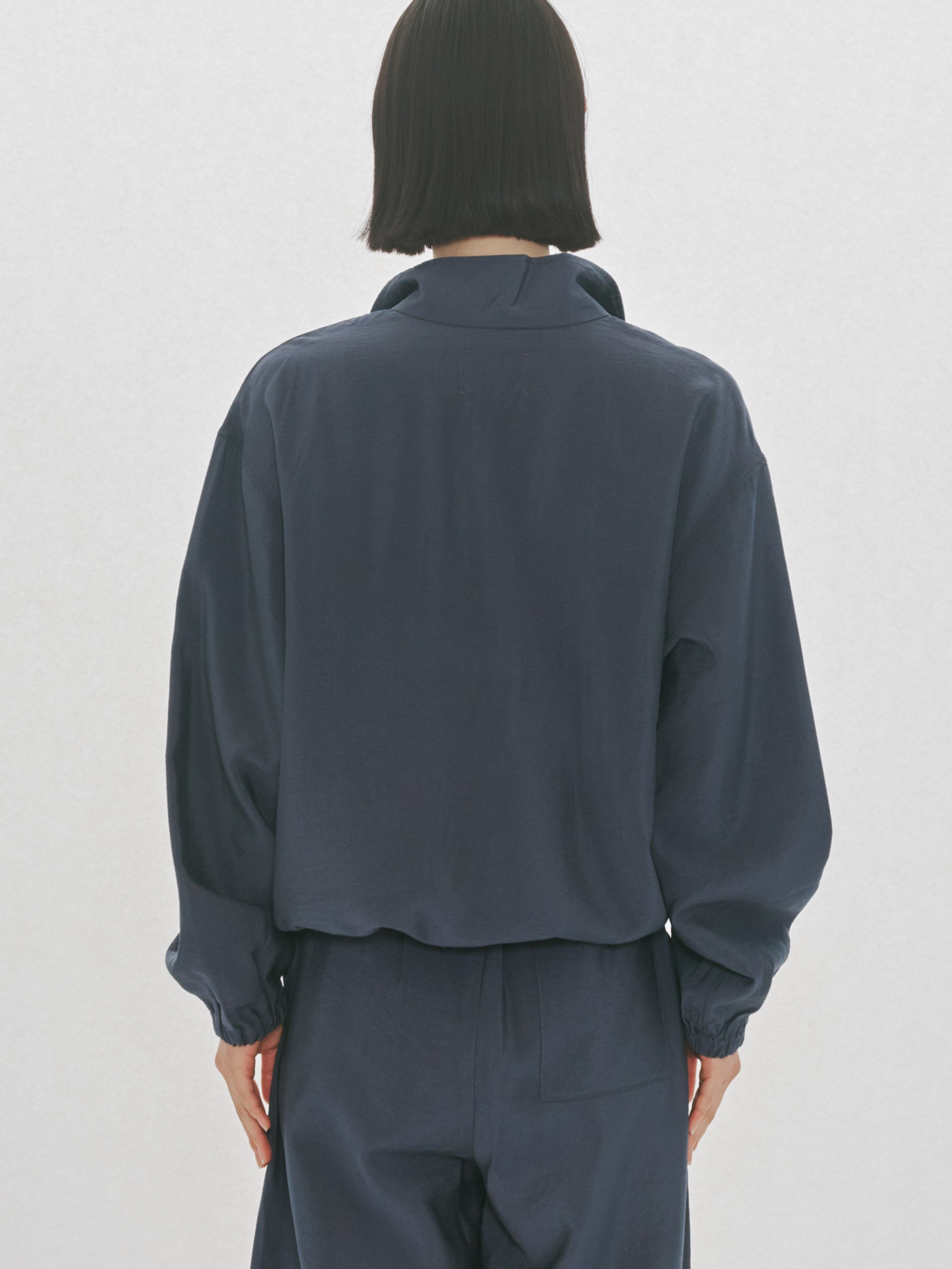 poplin anorak pullover