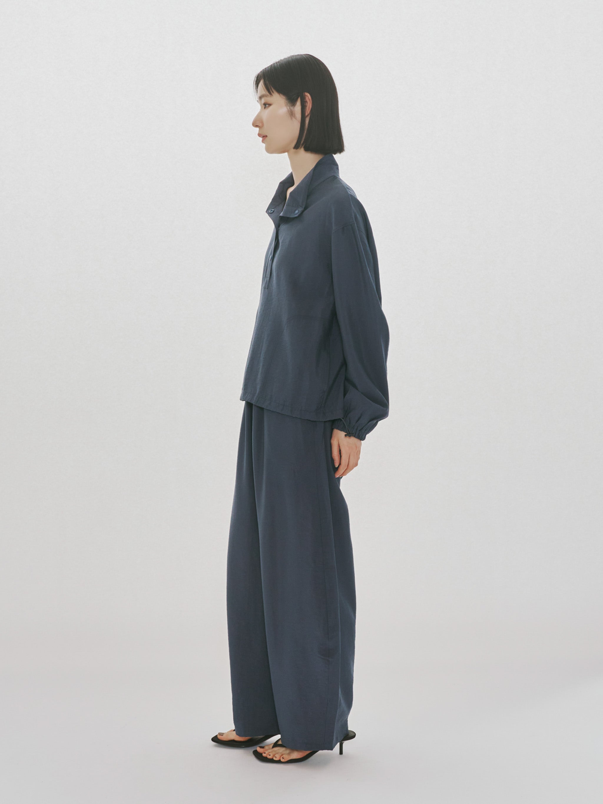 poplin anorak pullover