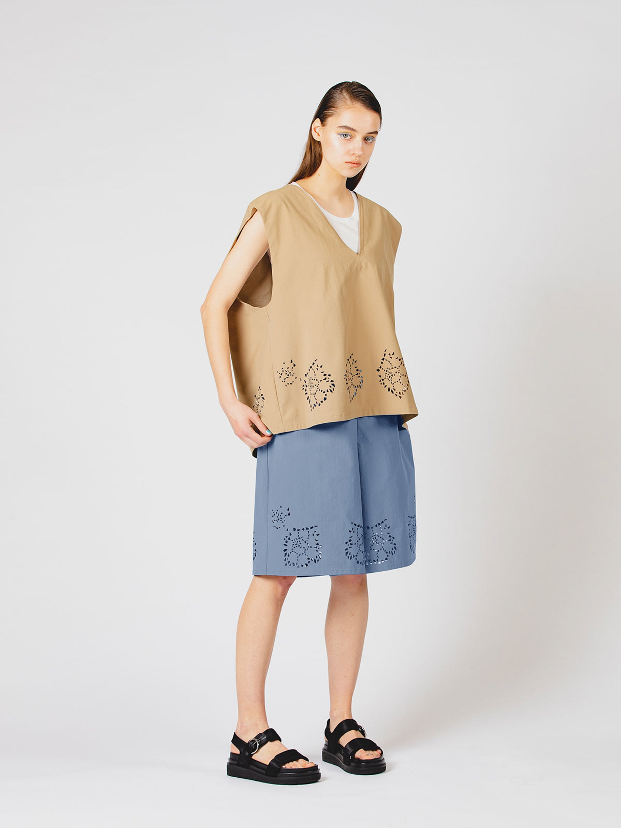 cut work vest【3-1050】