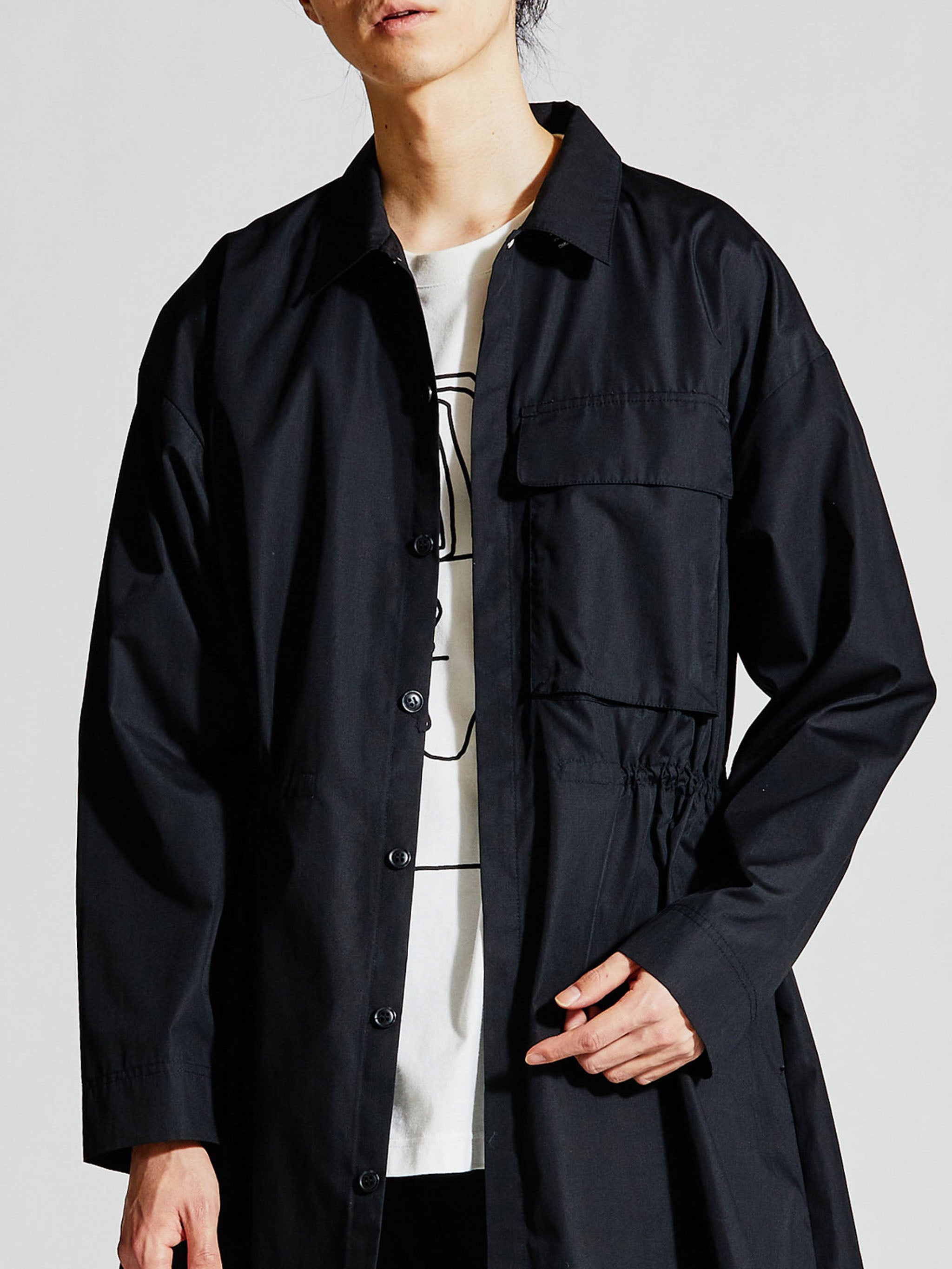 Men’s C / Pe lomg shirts coat【3-1125】