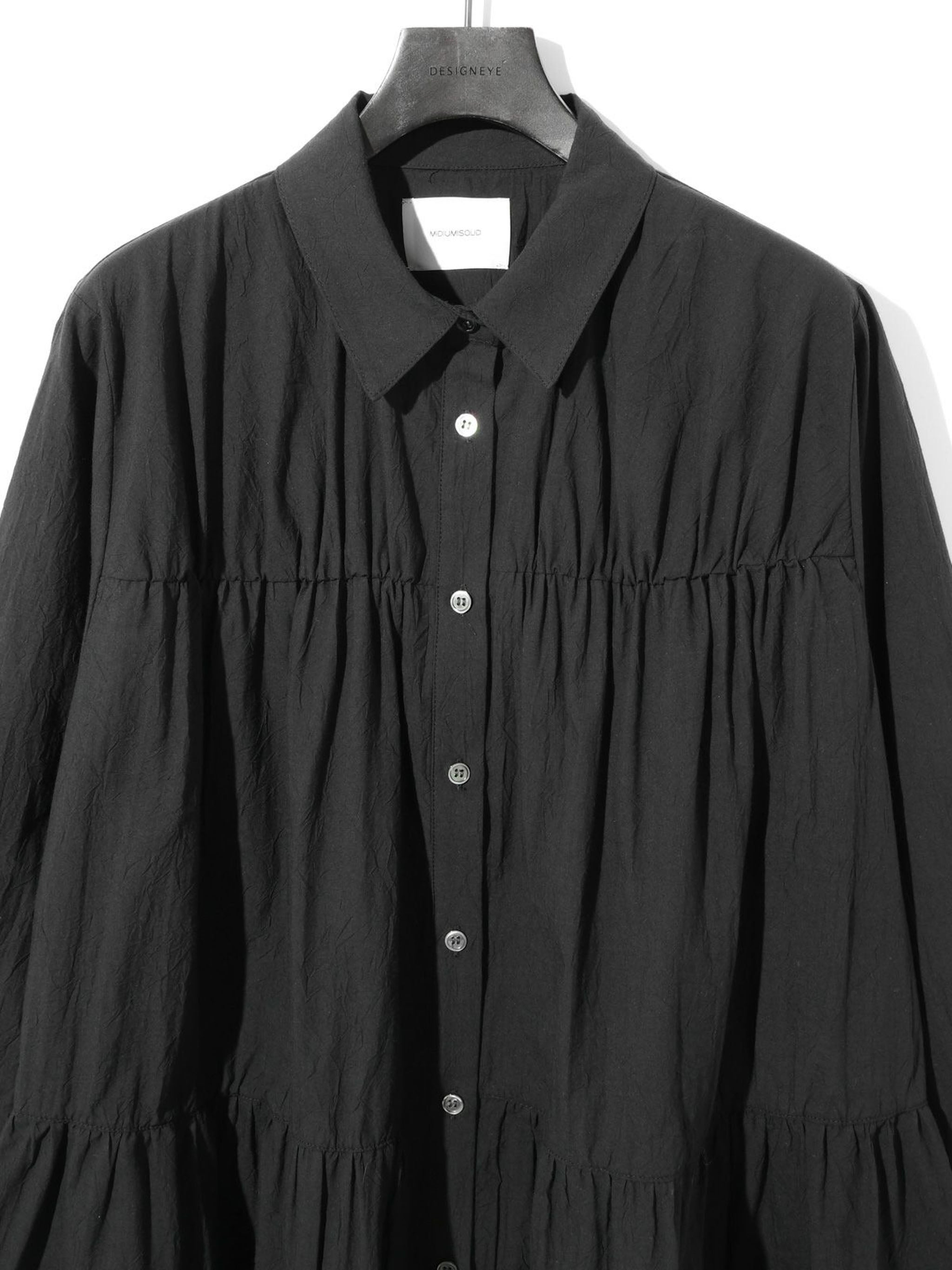 ティアードボリュームシャツ