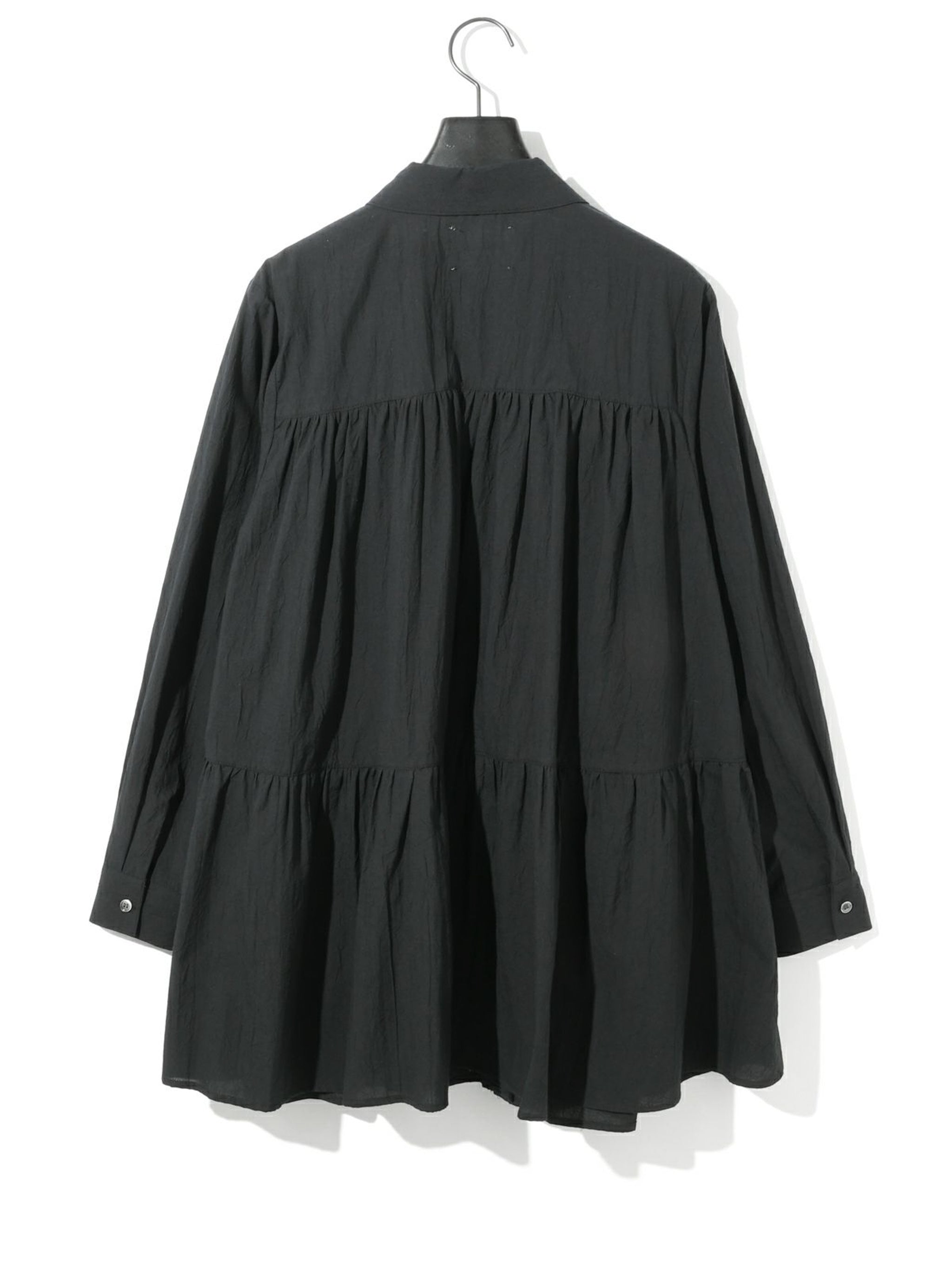 ティアードボリュームシャツ